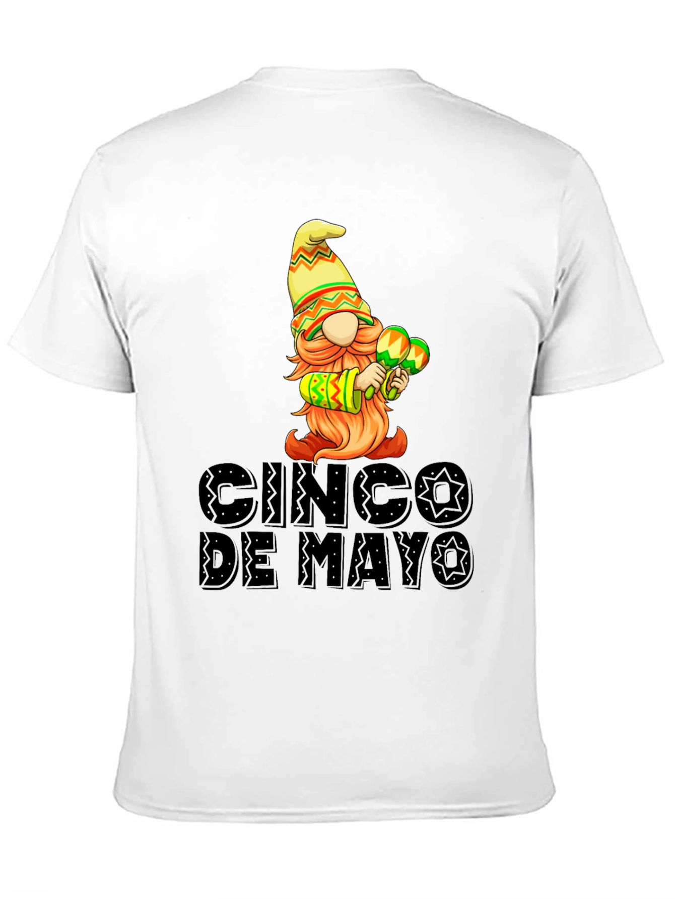Cinco De Mayo Gnome Graphic T-Shirt