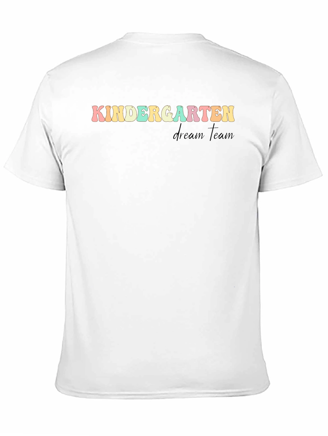 Kindergarten Dream Team Black T-Shirt