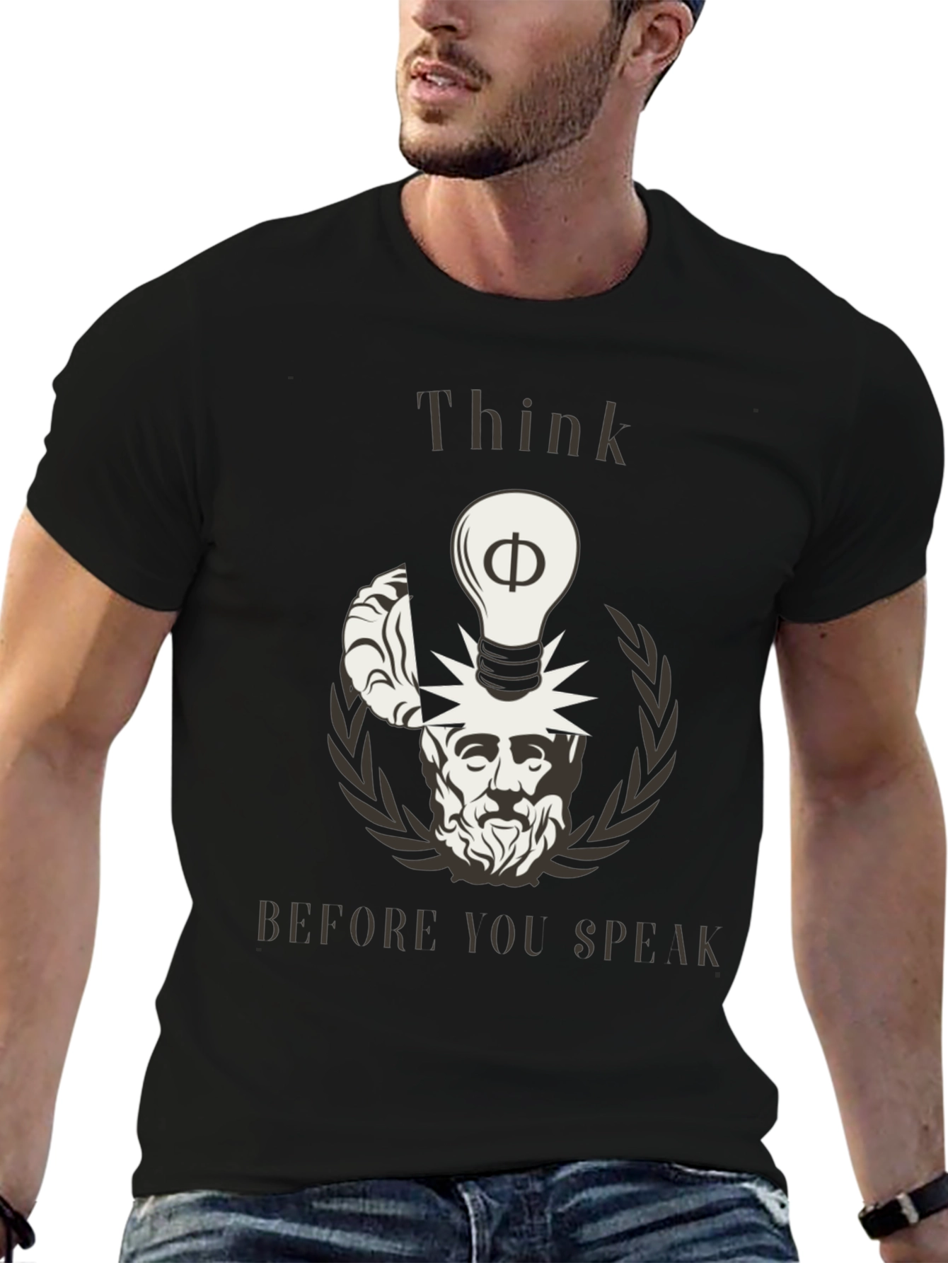 Think Before You Speak Graphic Tee