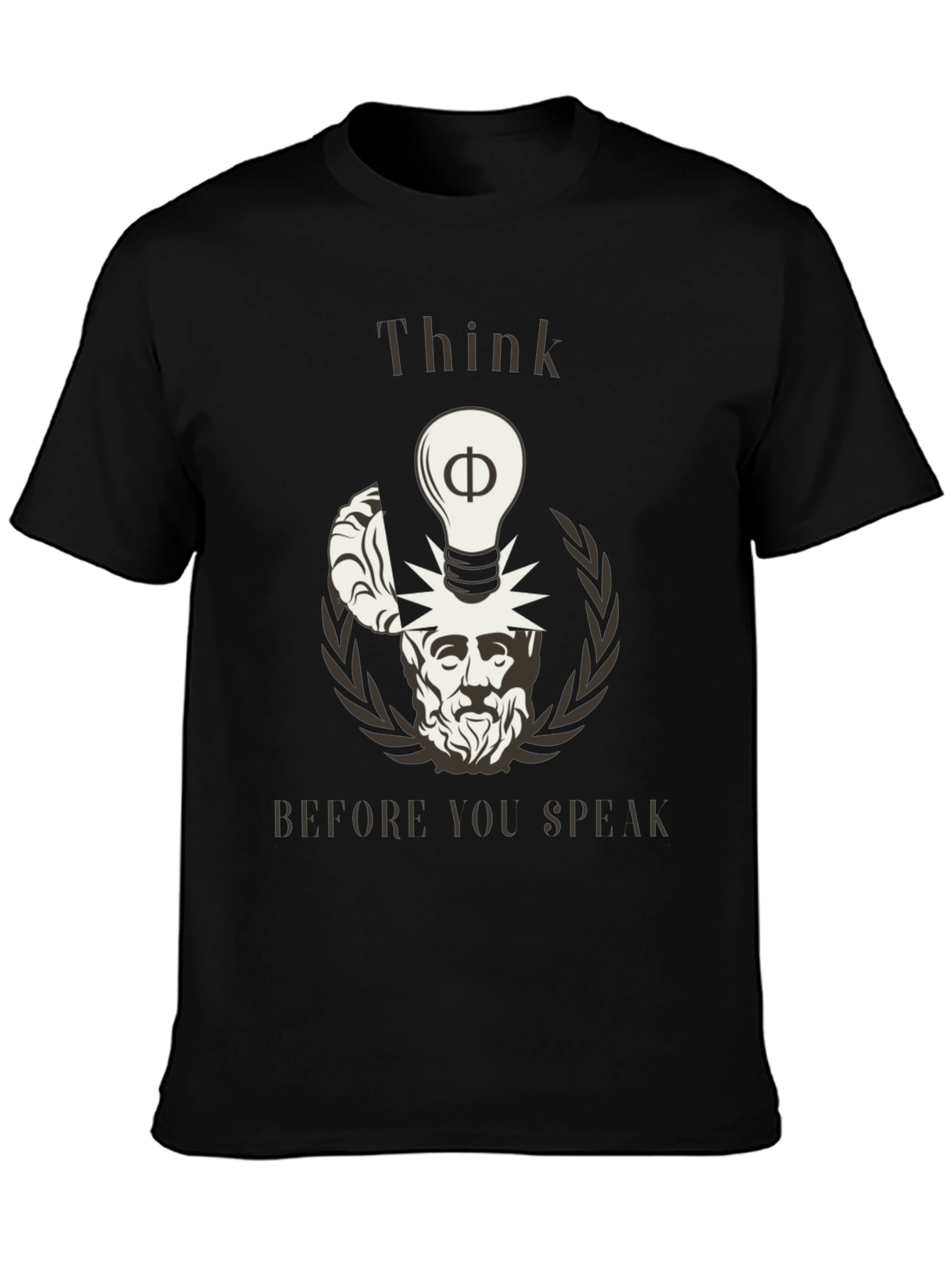 Think Before You Speak Graphic Tee