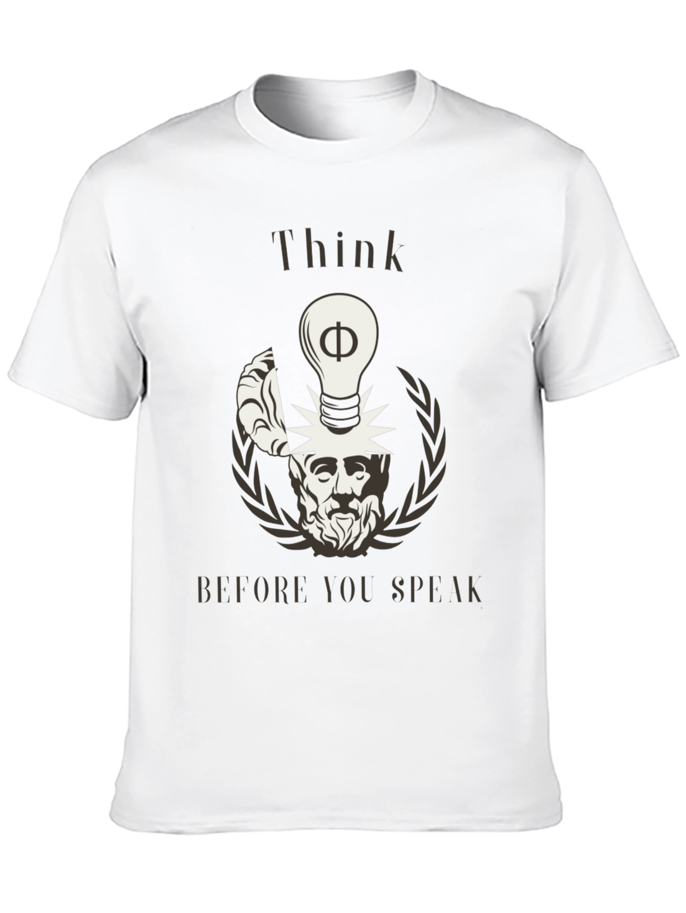 Think Before You Speak Graphic Tee