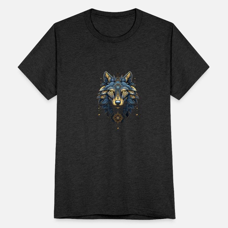 Wolf Head Mandala Wolf Face Wolves Bohemian