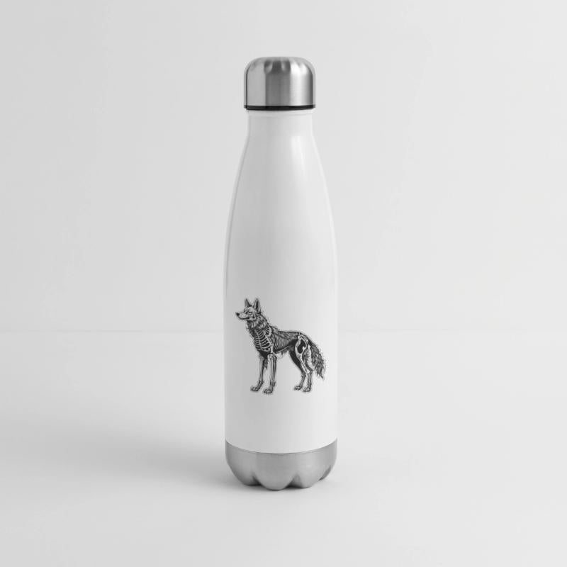 Wolf Skeleton Illustration