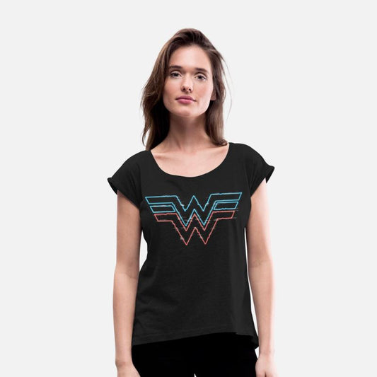Wonder Woman 1984 Logo Neon