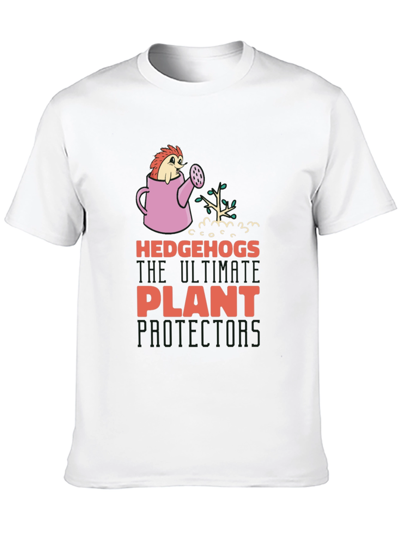 Hedgehogs Plant Protectors Graphic Tee