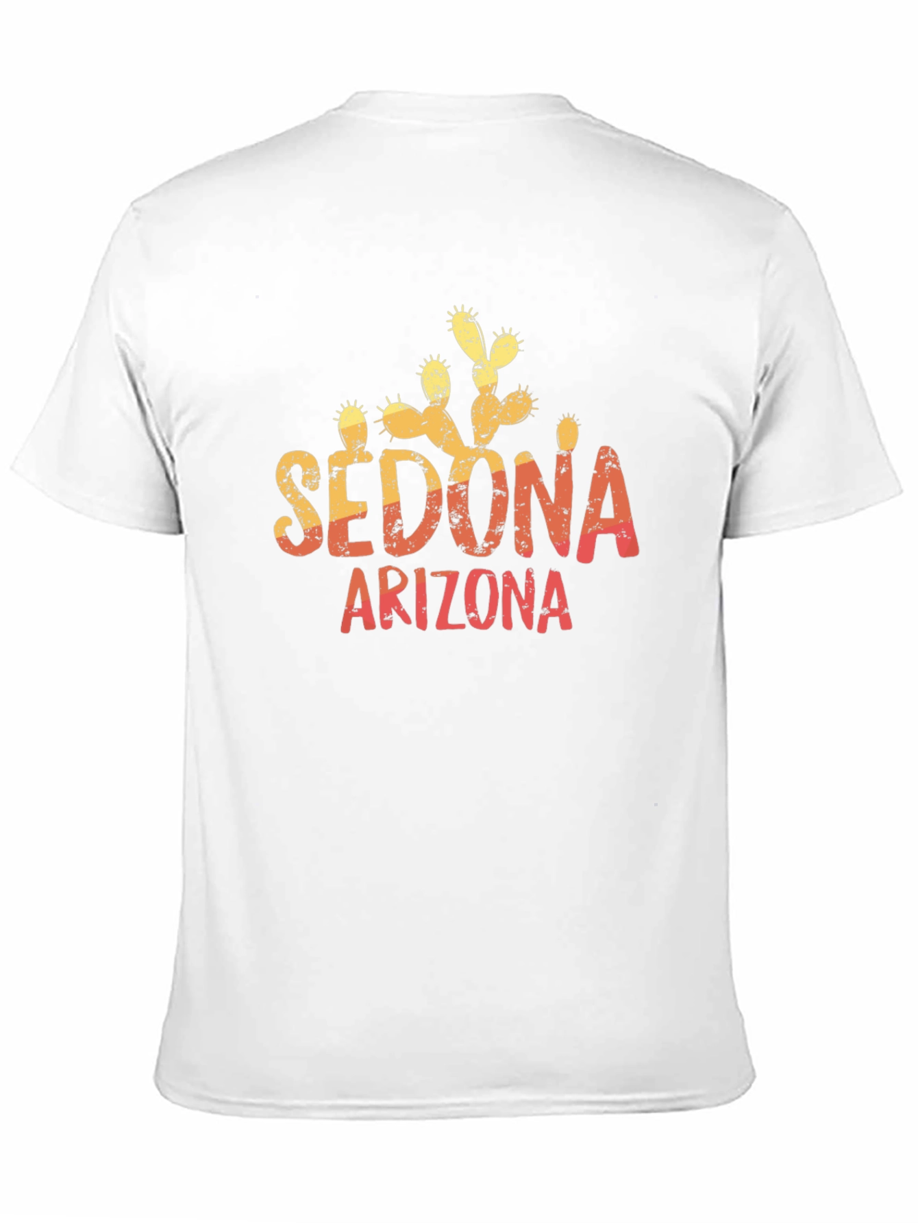 Sedona Arizona Cactus Graphic T-Shirt