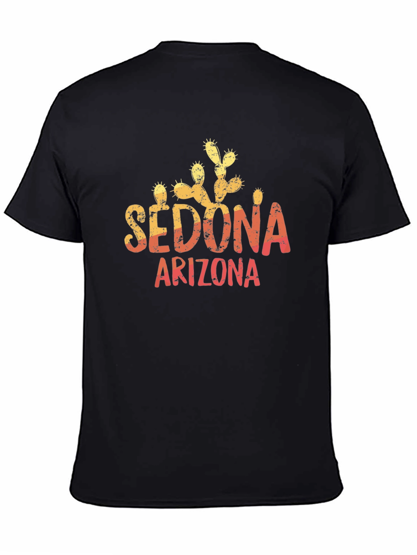 Sedona Arizona Cactus Graphic T-Shirt