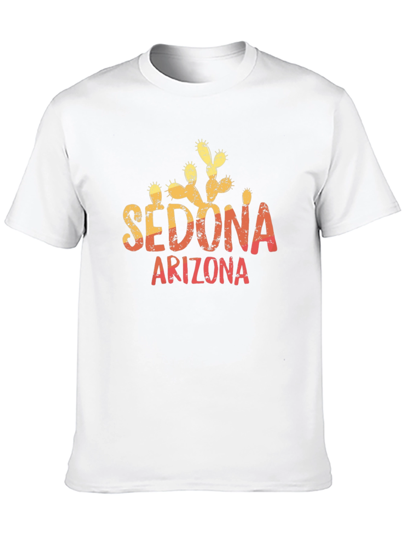 Sedona Arizona Cactus Graphic T-Shirt