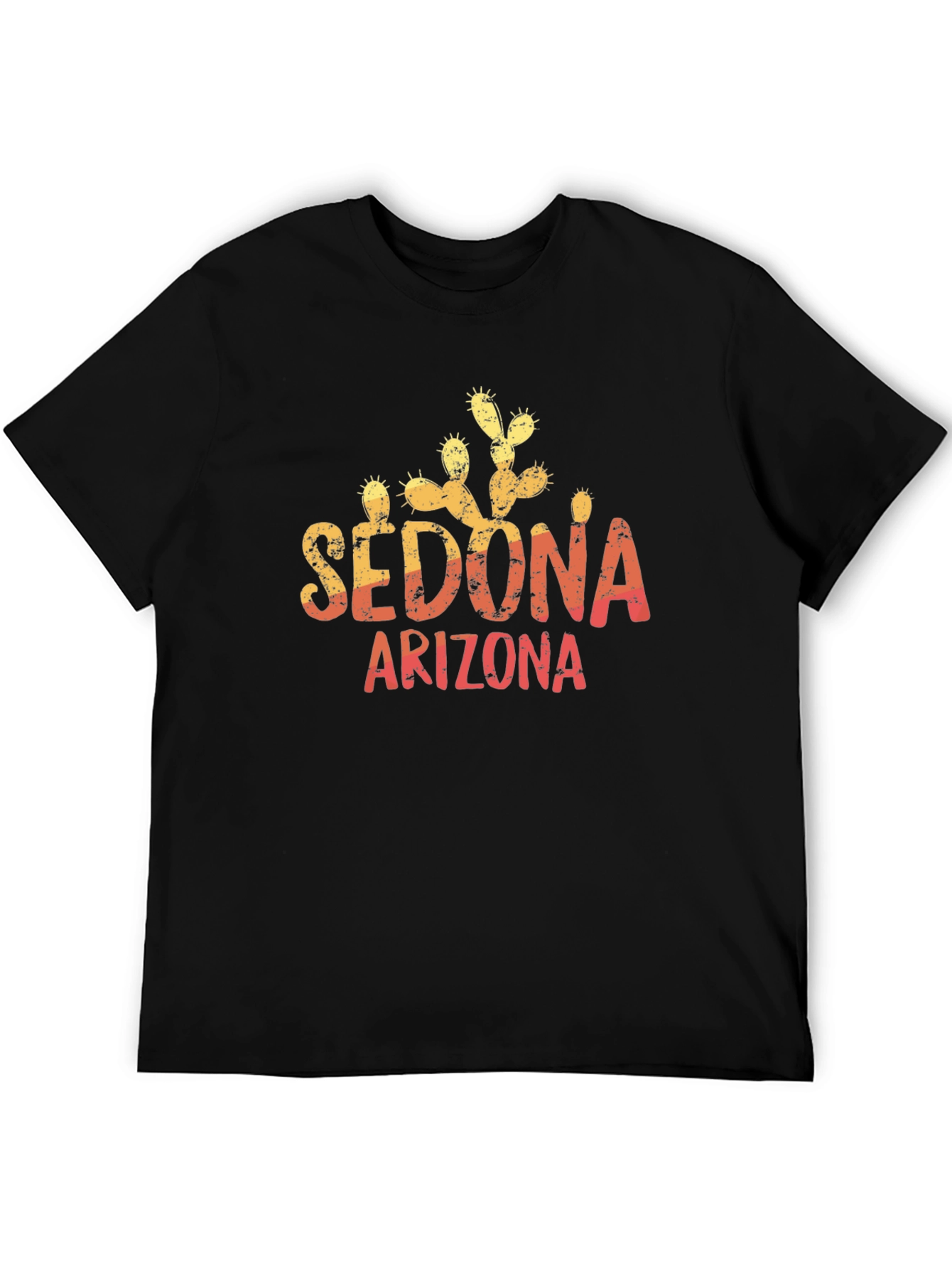 Sedona Arizona Cactus Graphic T-Shirt
