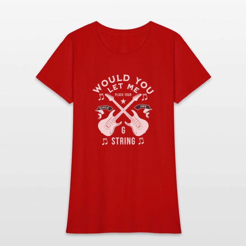 Would you let me plug your g string music guitar