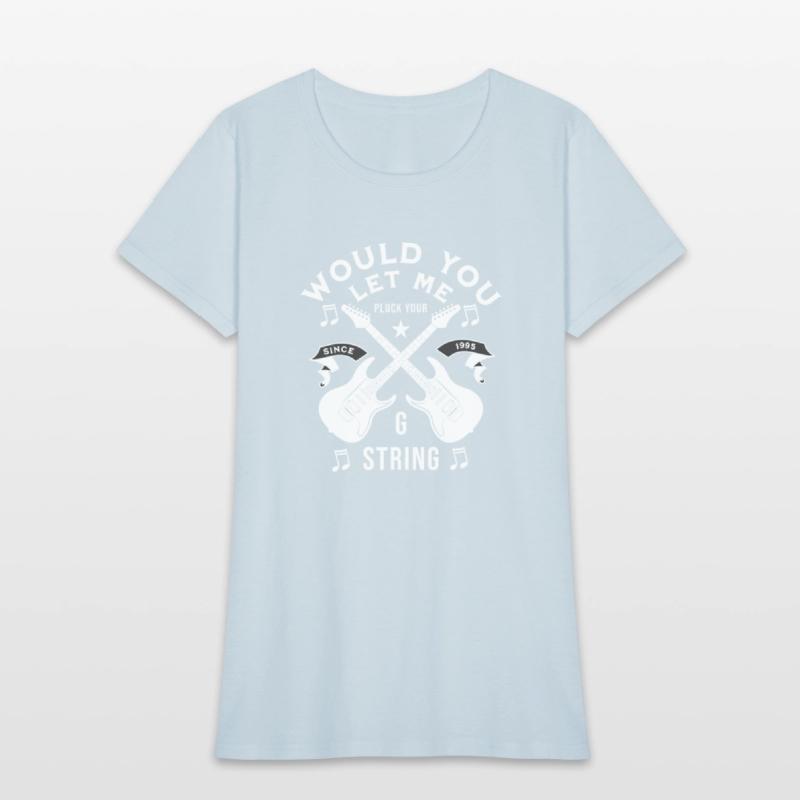 Would you let me plug your g string music guitar