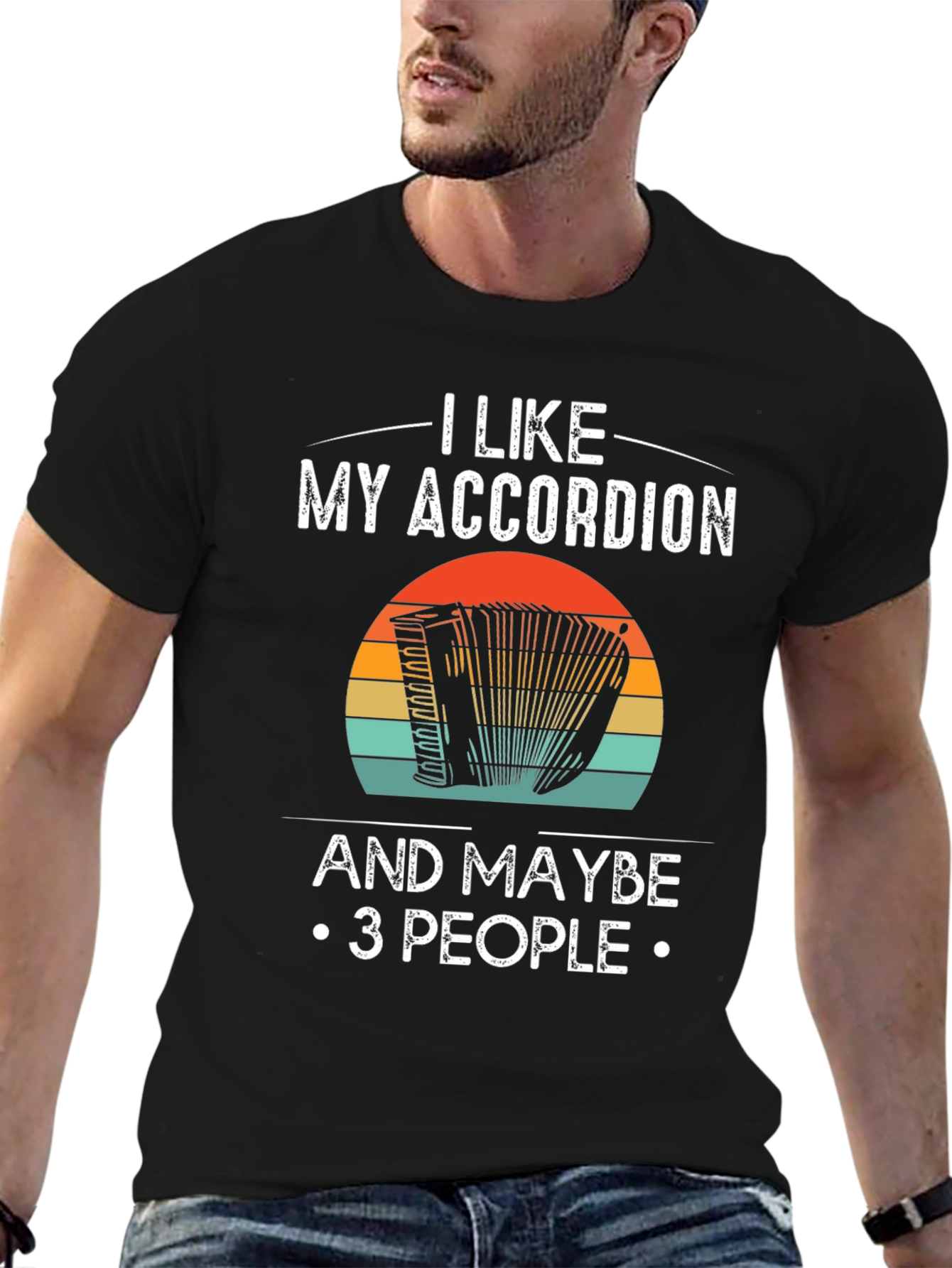 I Like My Accordion T-Shirt