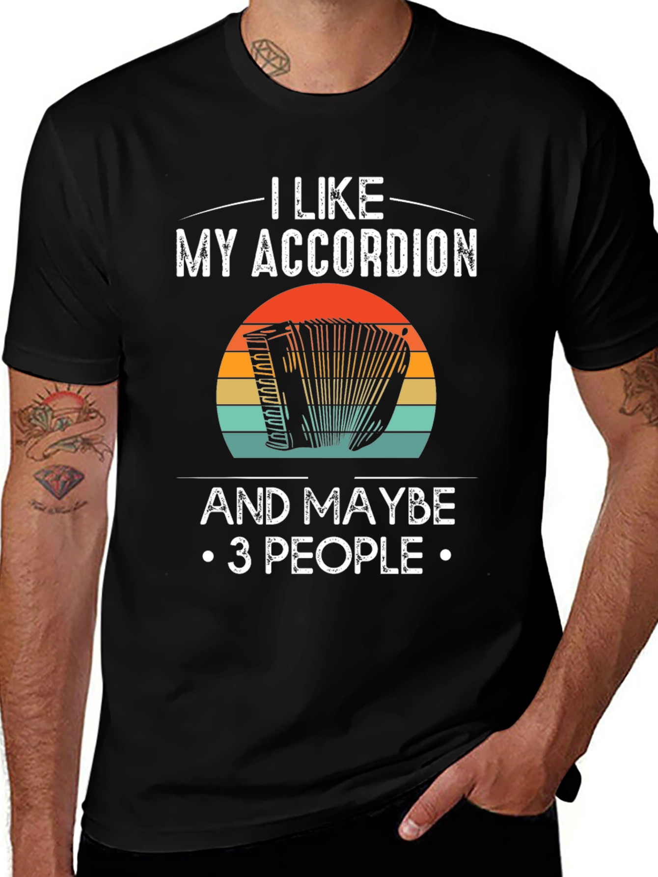 I Like My Accordion T-Shirt