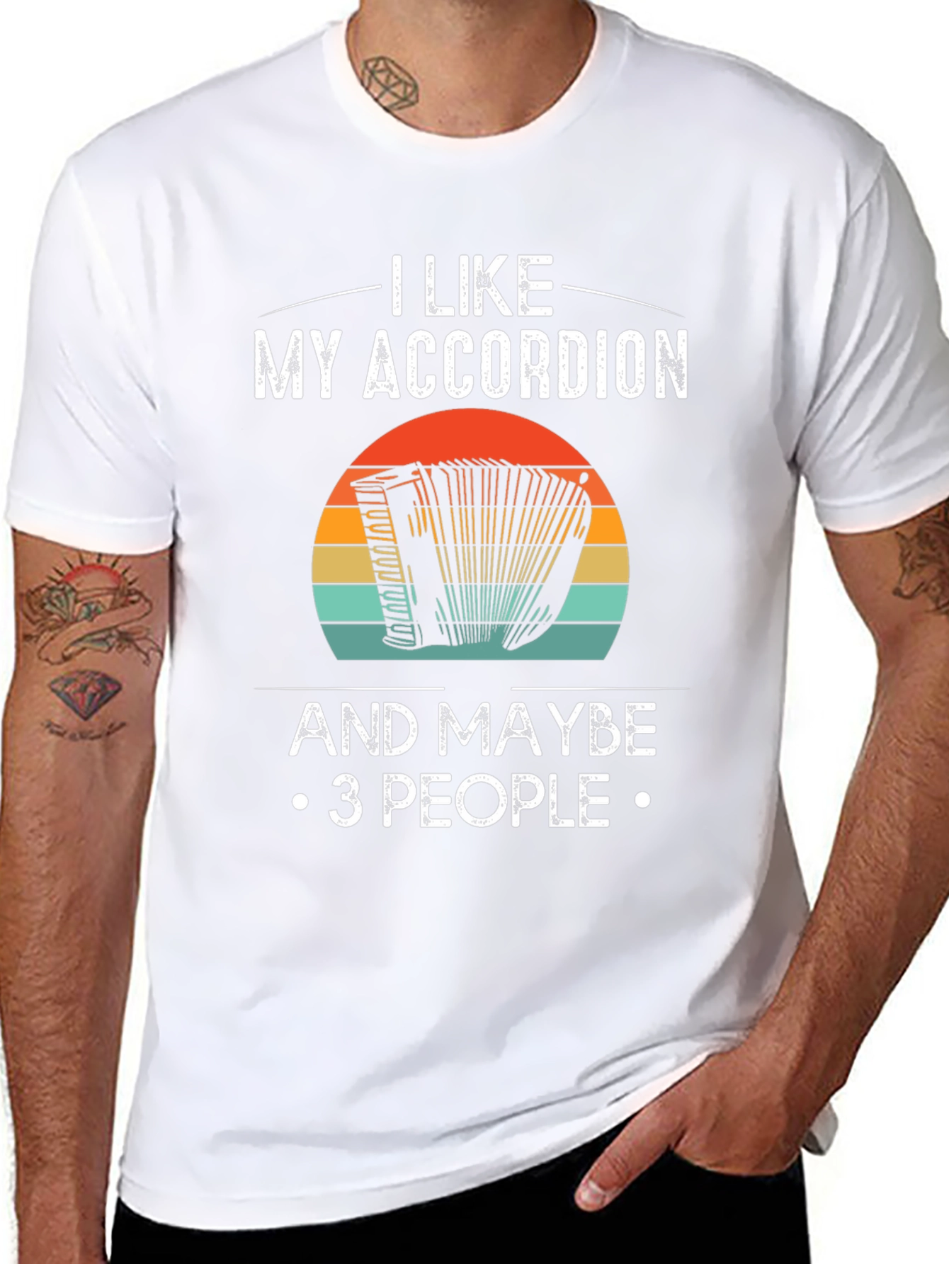 I Like My Accordion T-Shirt