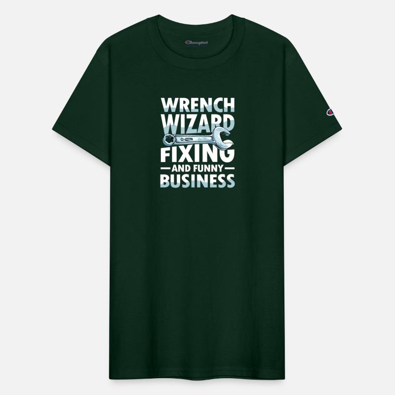 Wrench Wizard Fixing and Funny Business for a