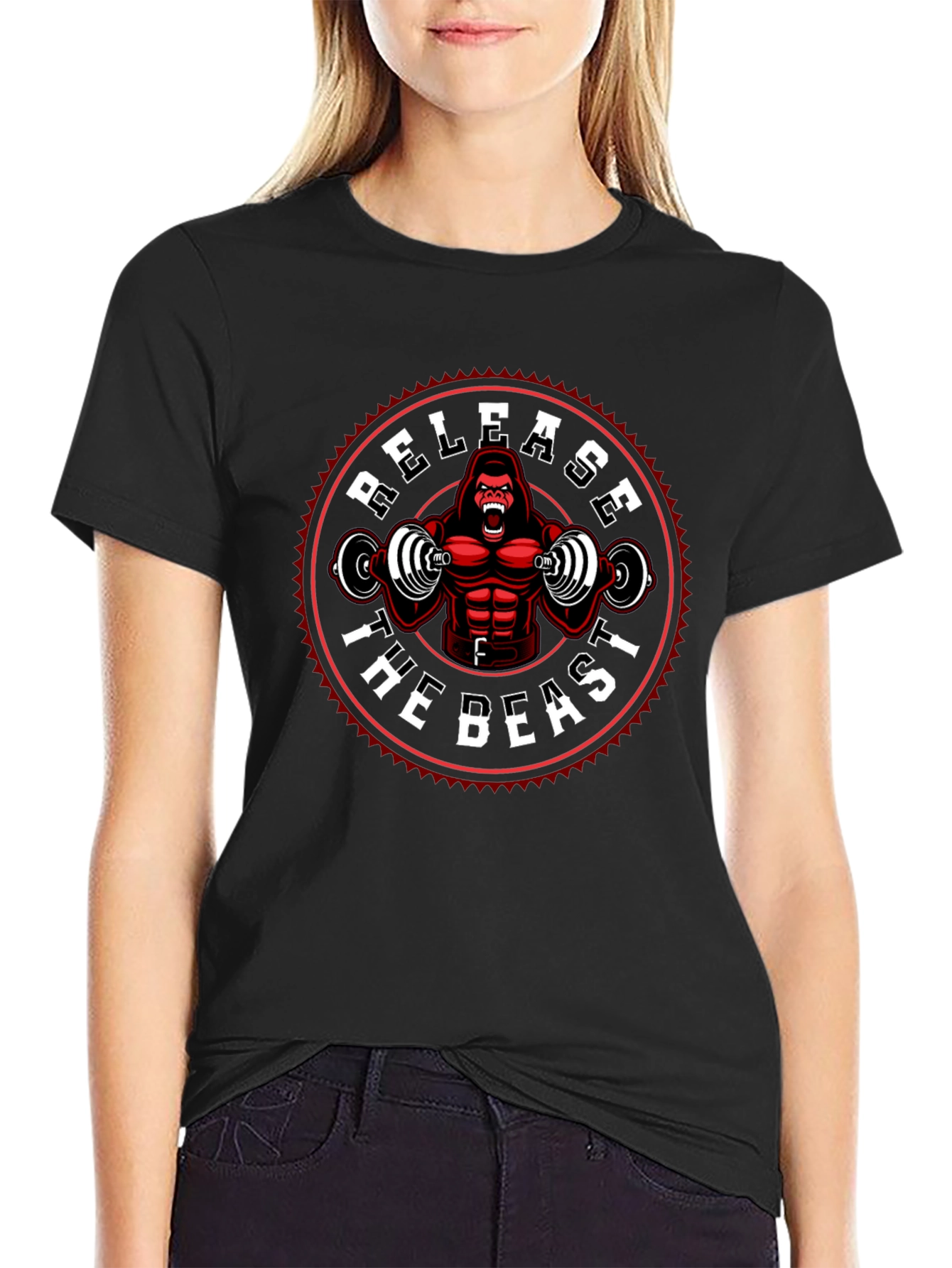 Release the Beast Gorilla Gym T-Shirt