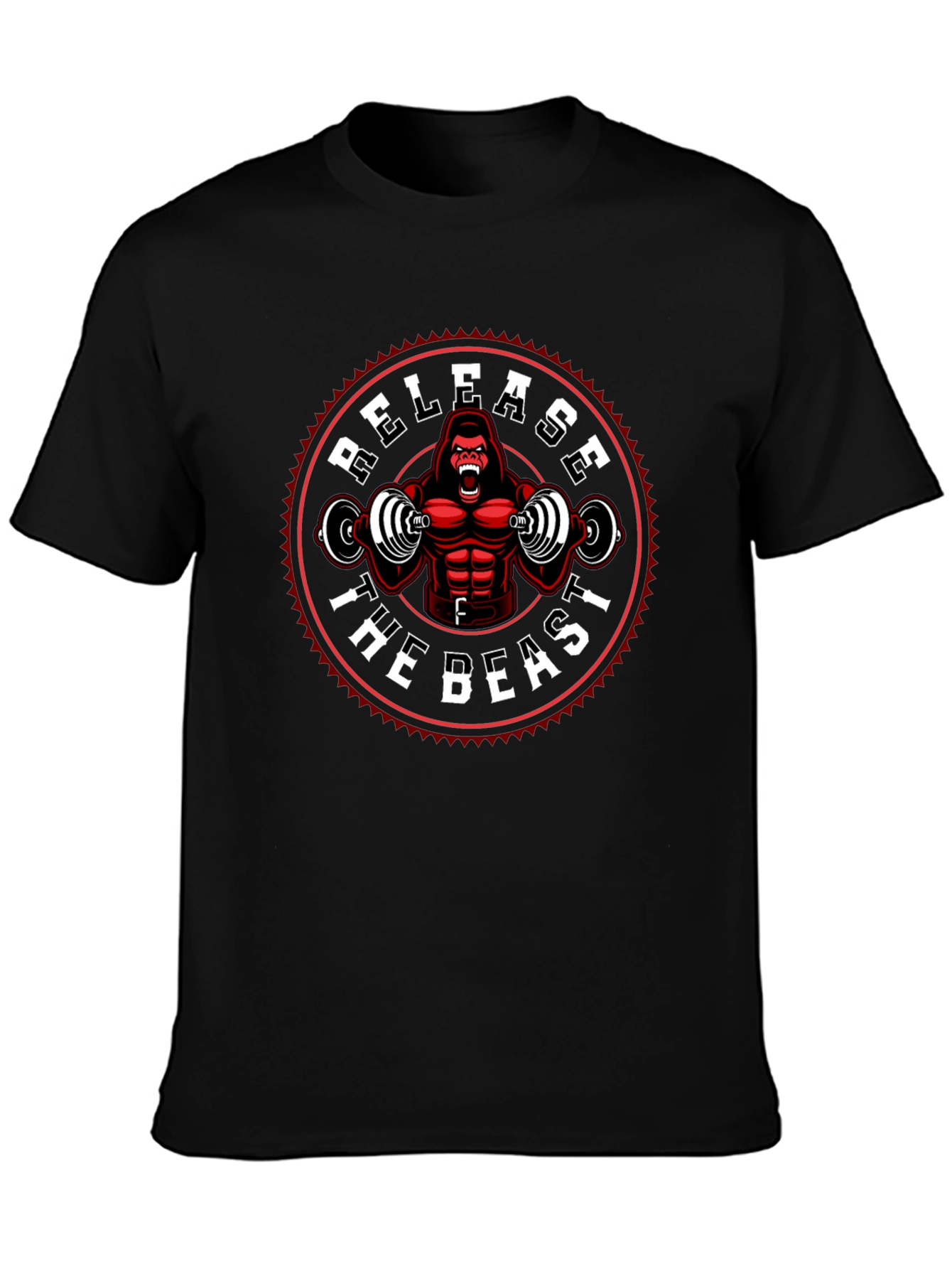 Release the Beast Gorilla Gym T-Shirt