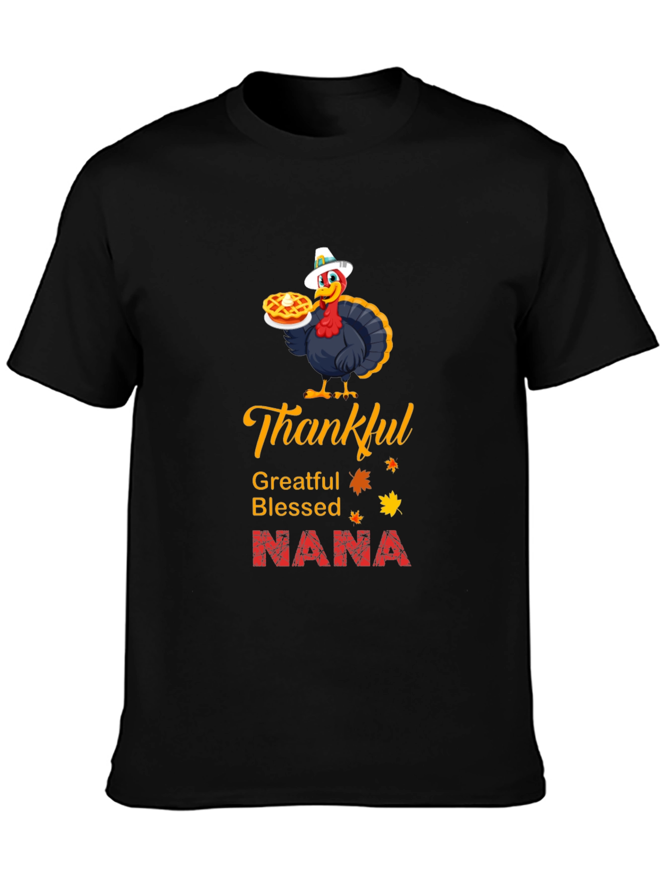 Thankful Greatful Blessed Nana T-Shirt