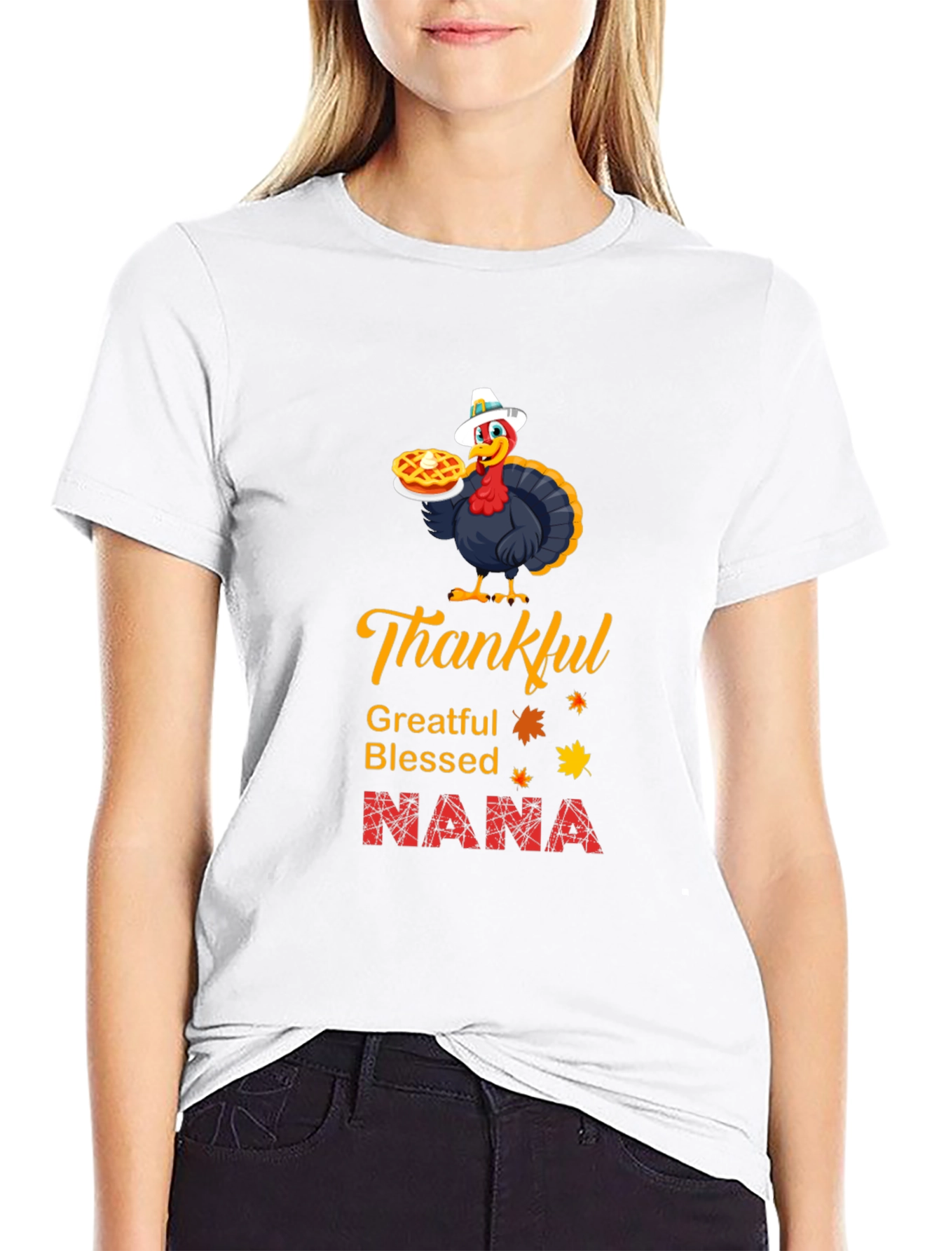 Thankful Greatful Blessed Nana T-Shirt