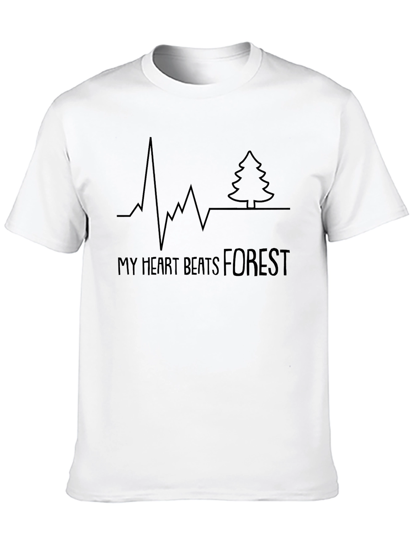 My Heart Beats Forest T-Shirt