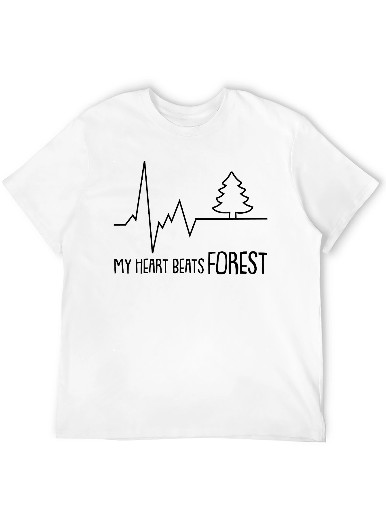 My Heart Beats Forest T-Shirt