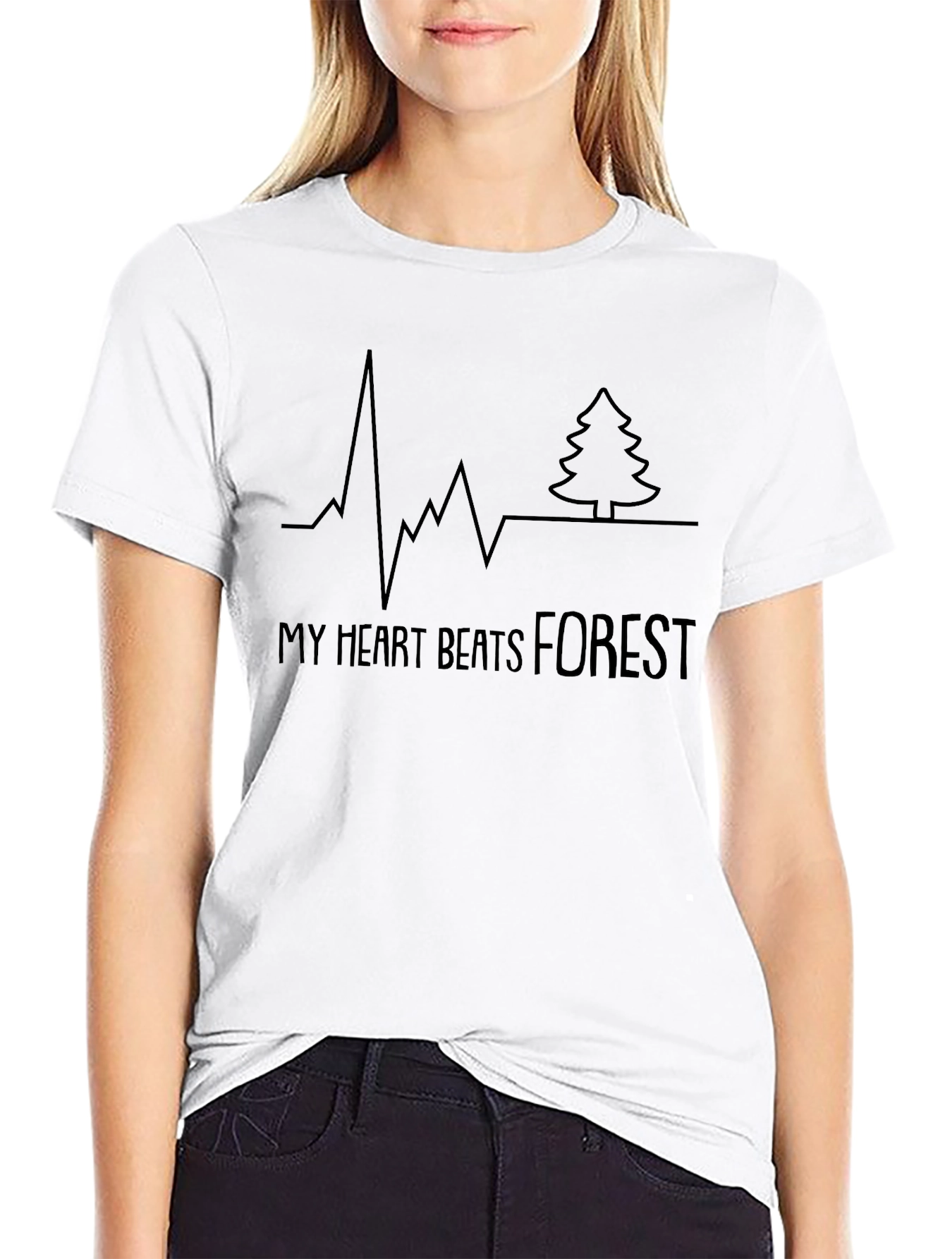 My Heart Beats Forest T-Shirt