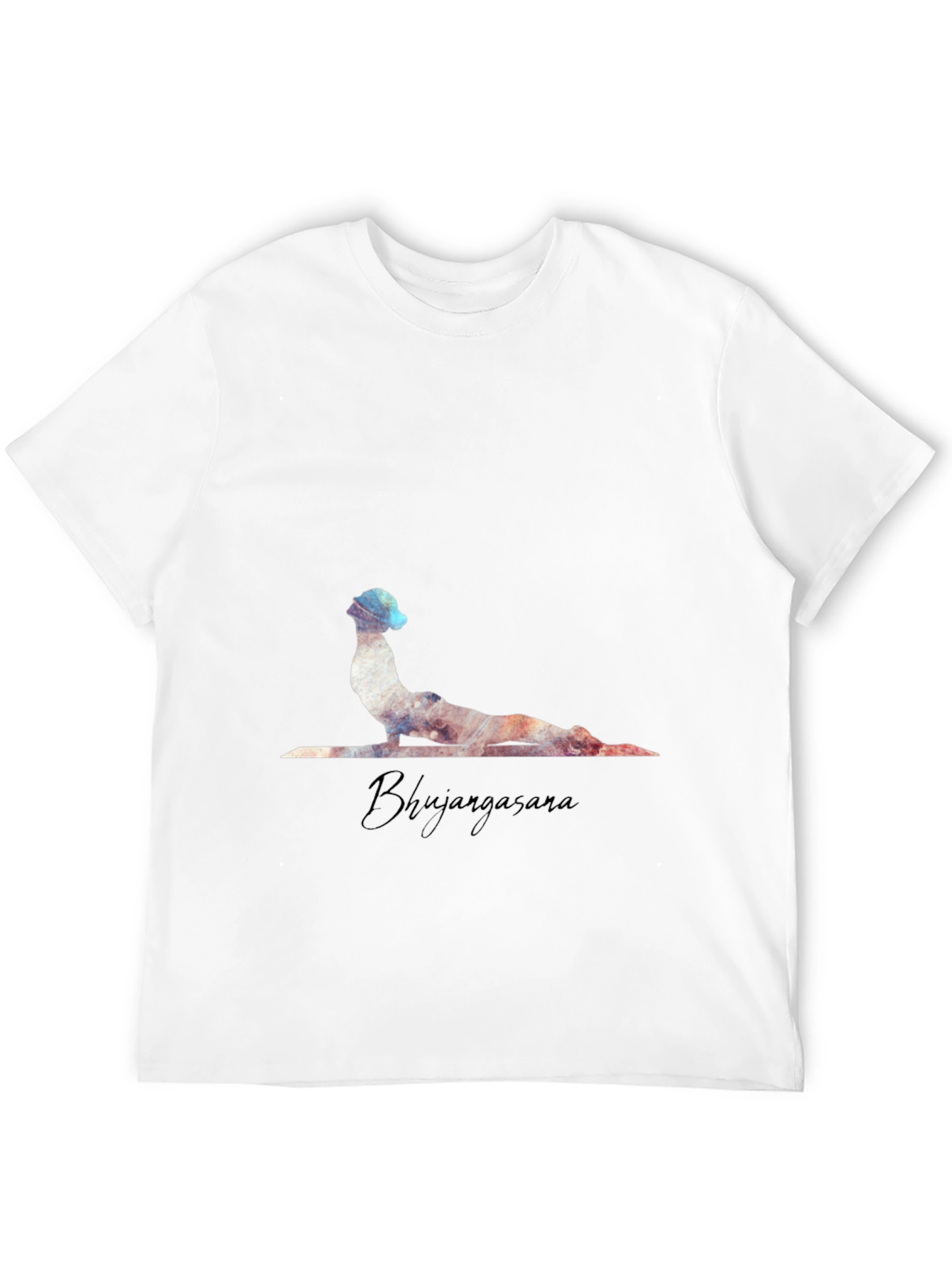 Bhujangasana Yoga Pose T-Shirt - Cobra Pose Tee