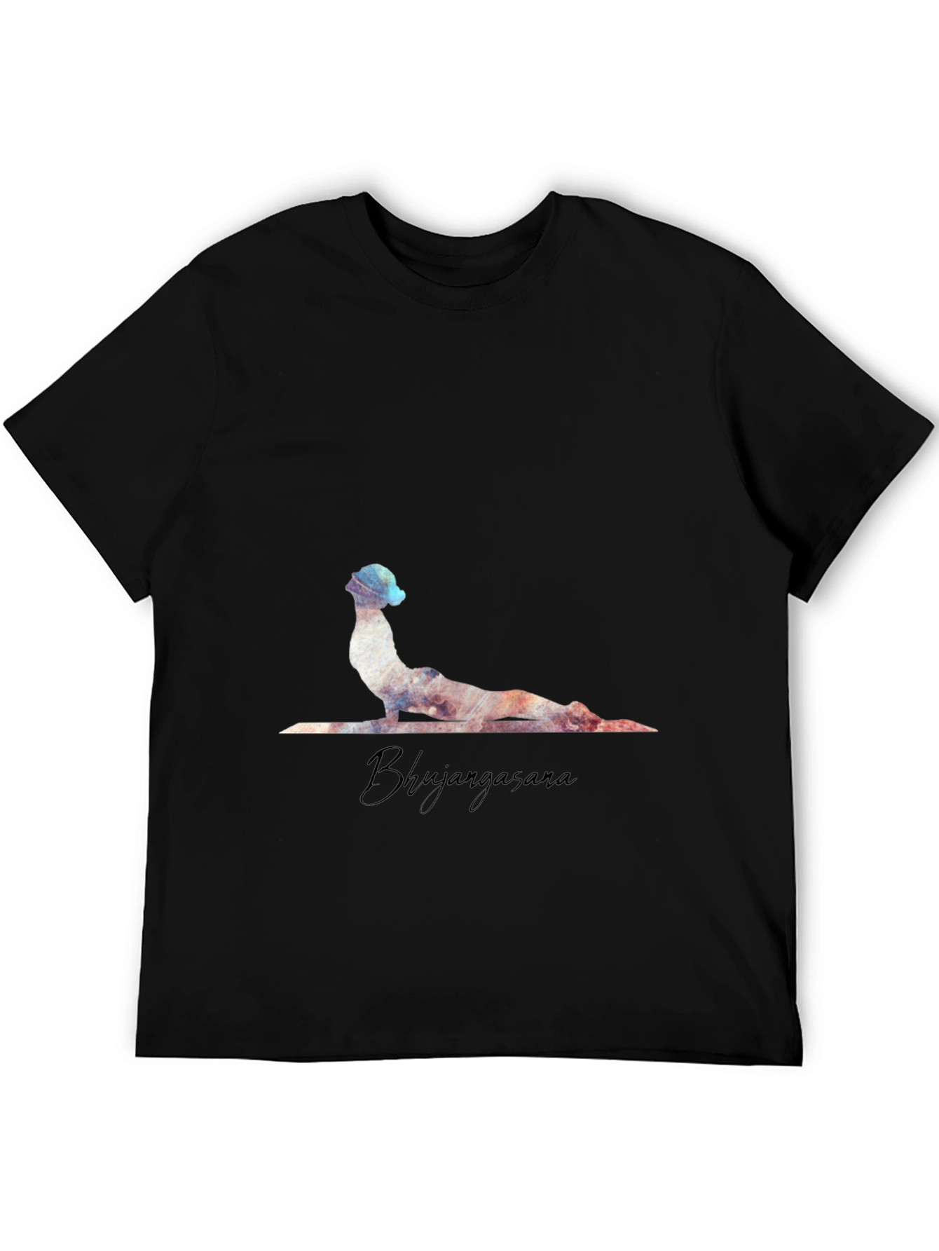 Bhujangasana Yoga Pose T-Shirt - Cobra Pose Tee
