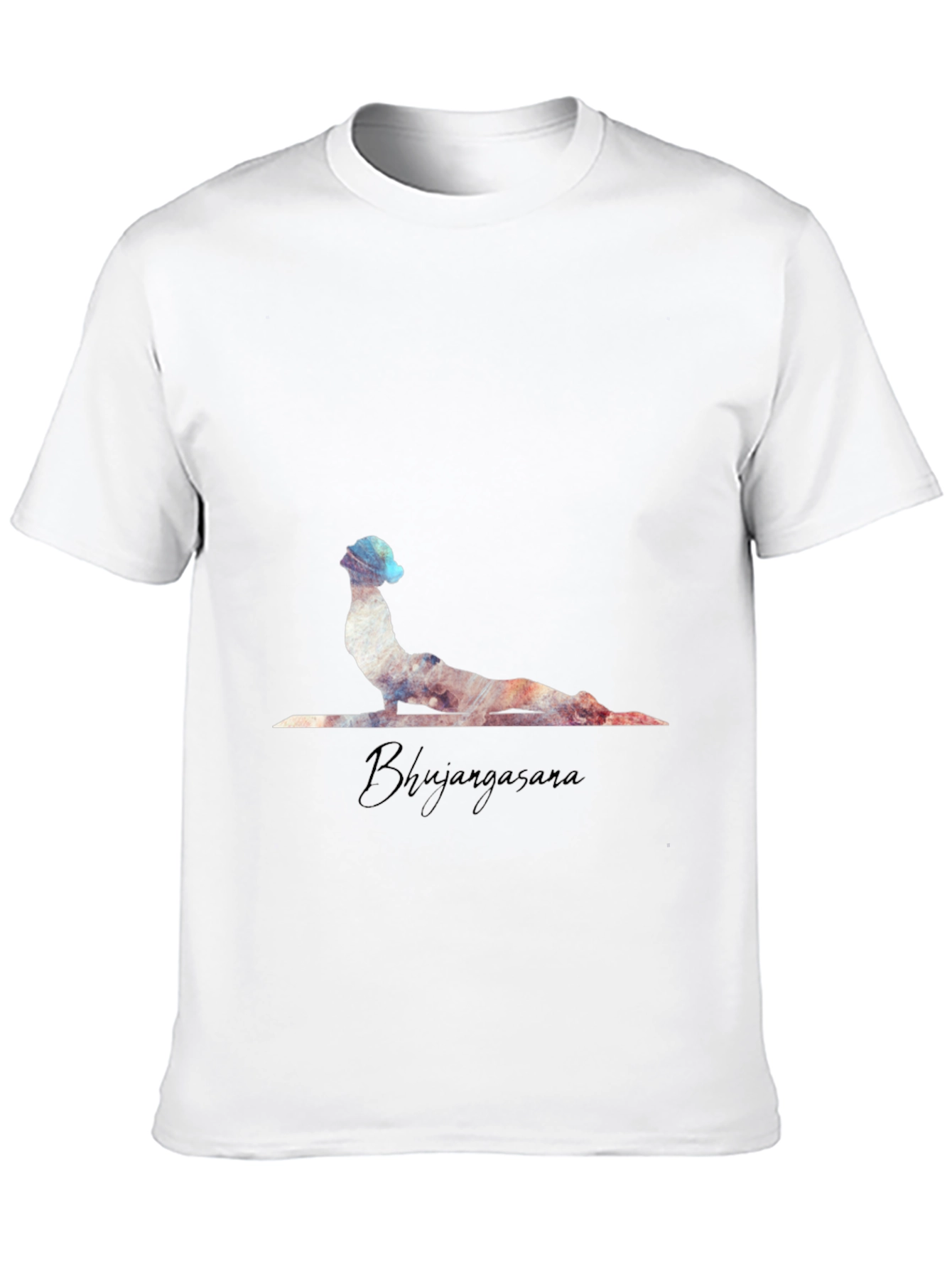 Bhujangasana Yoga Pose T-Shirt - Cobra Pose Tee