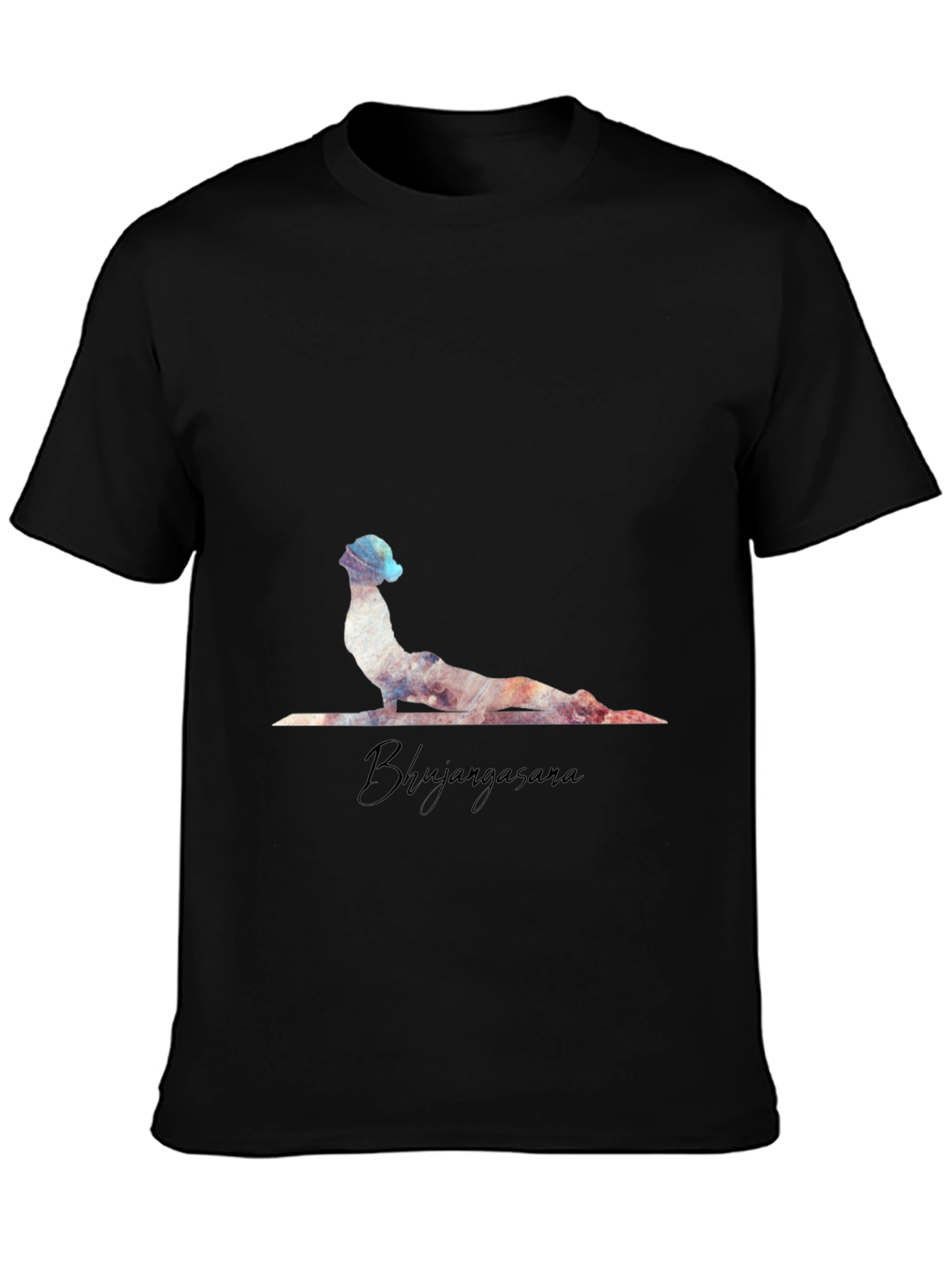 Bhujangasana Yoga Pose T-Shirt - Cobra Pose Tee