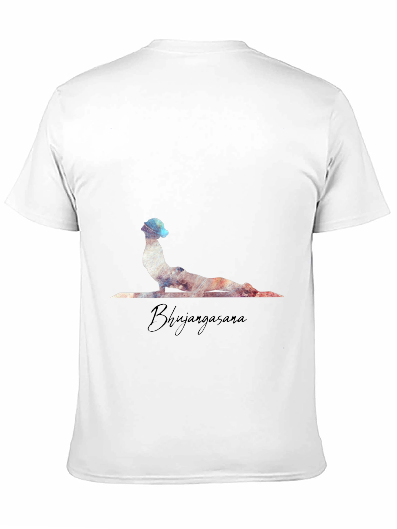 Bhujangasana Yoga Pose T-Shirt - Cobra Pose Tee