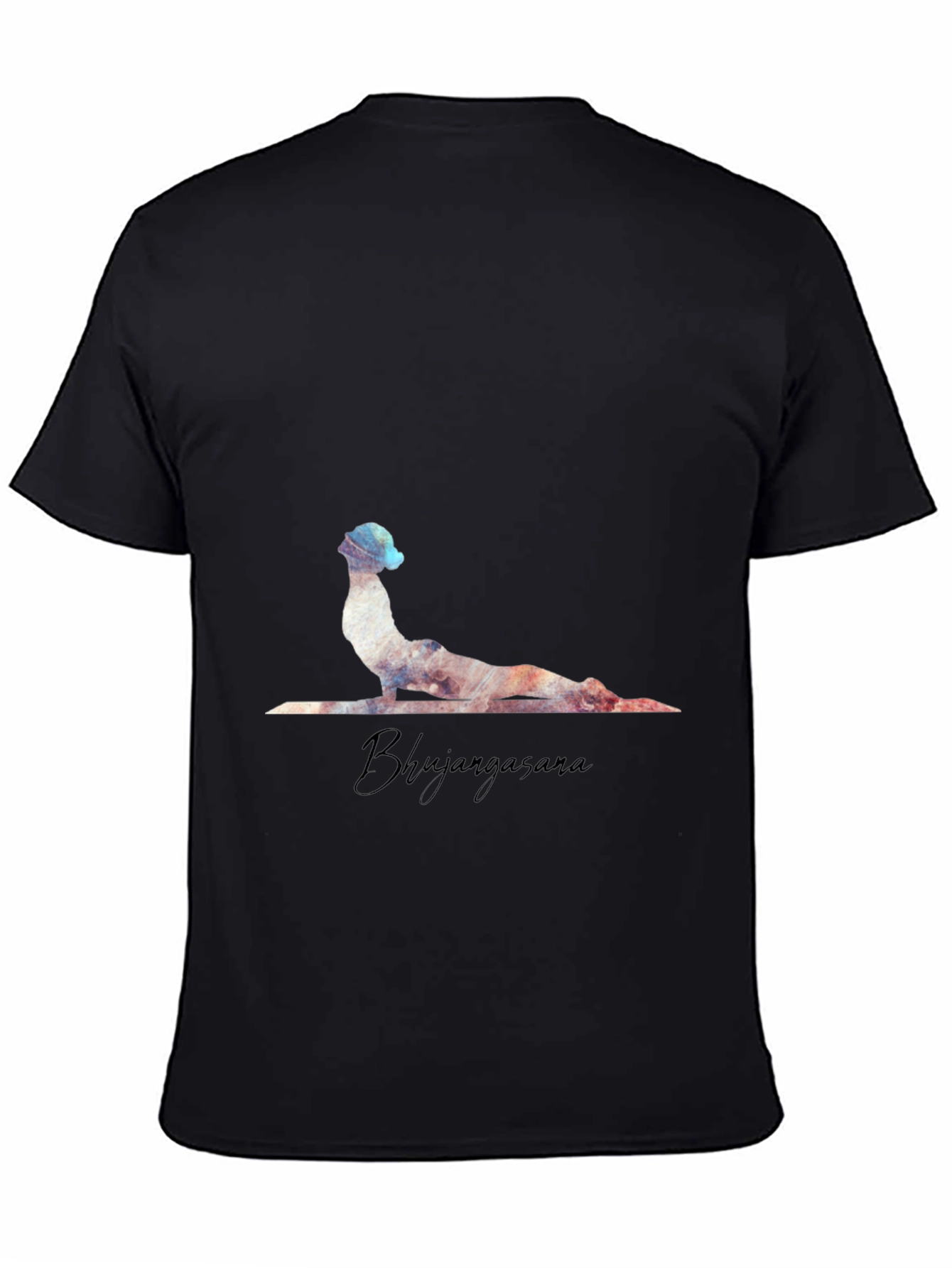 Bhujangasana Yoga Pose T-Shirt - Cobra Pose Tee