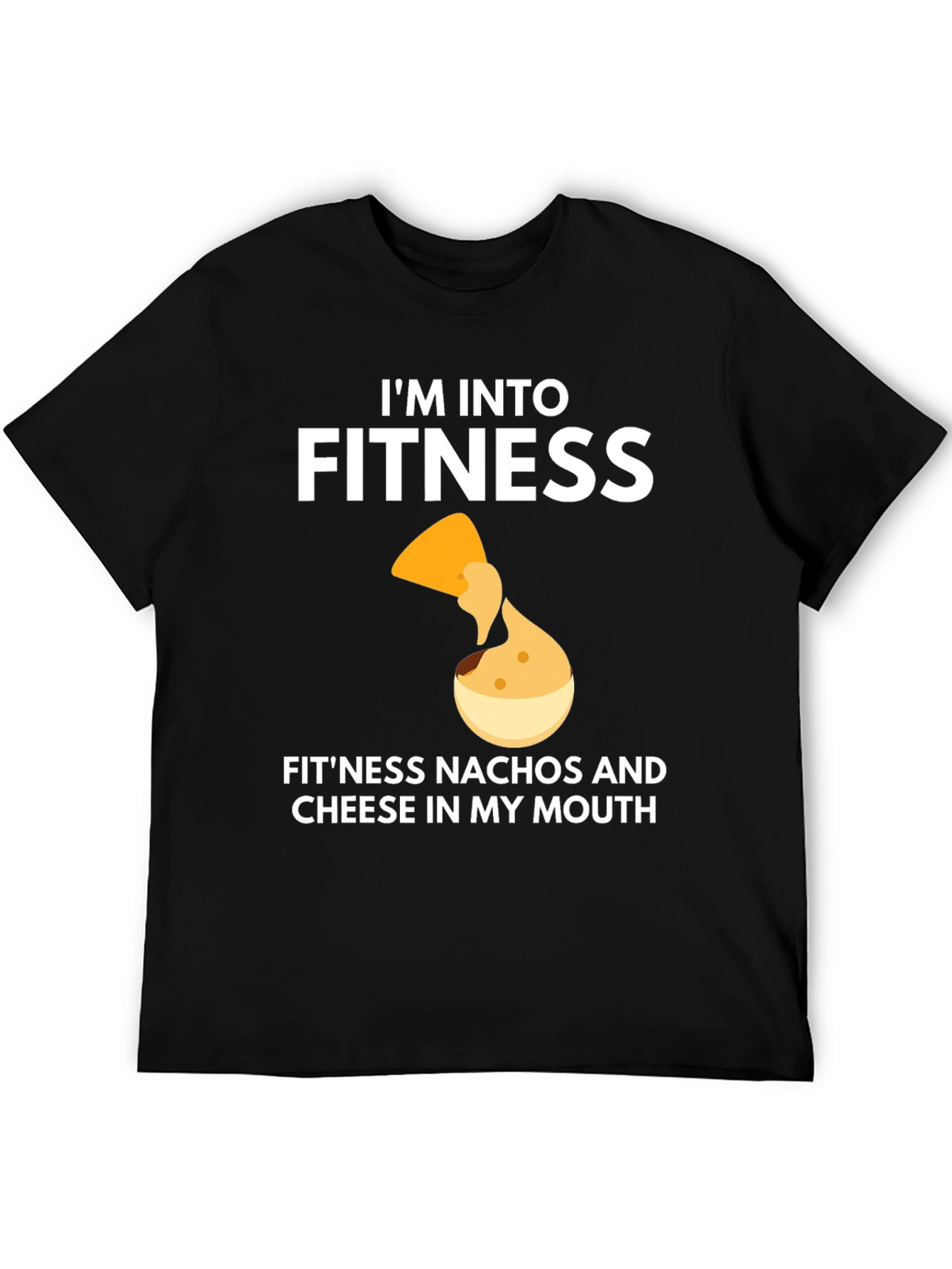 Fitness Nachos T-Shirt - Funny Foodie Tee