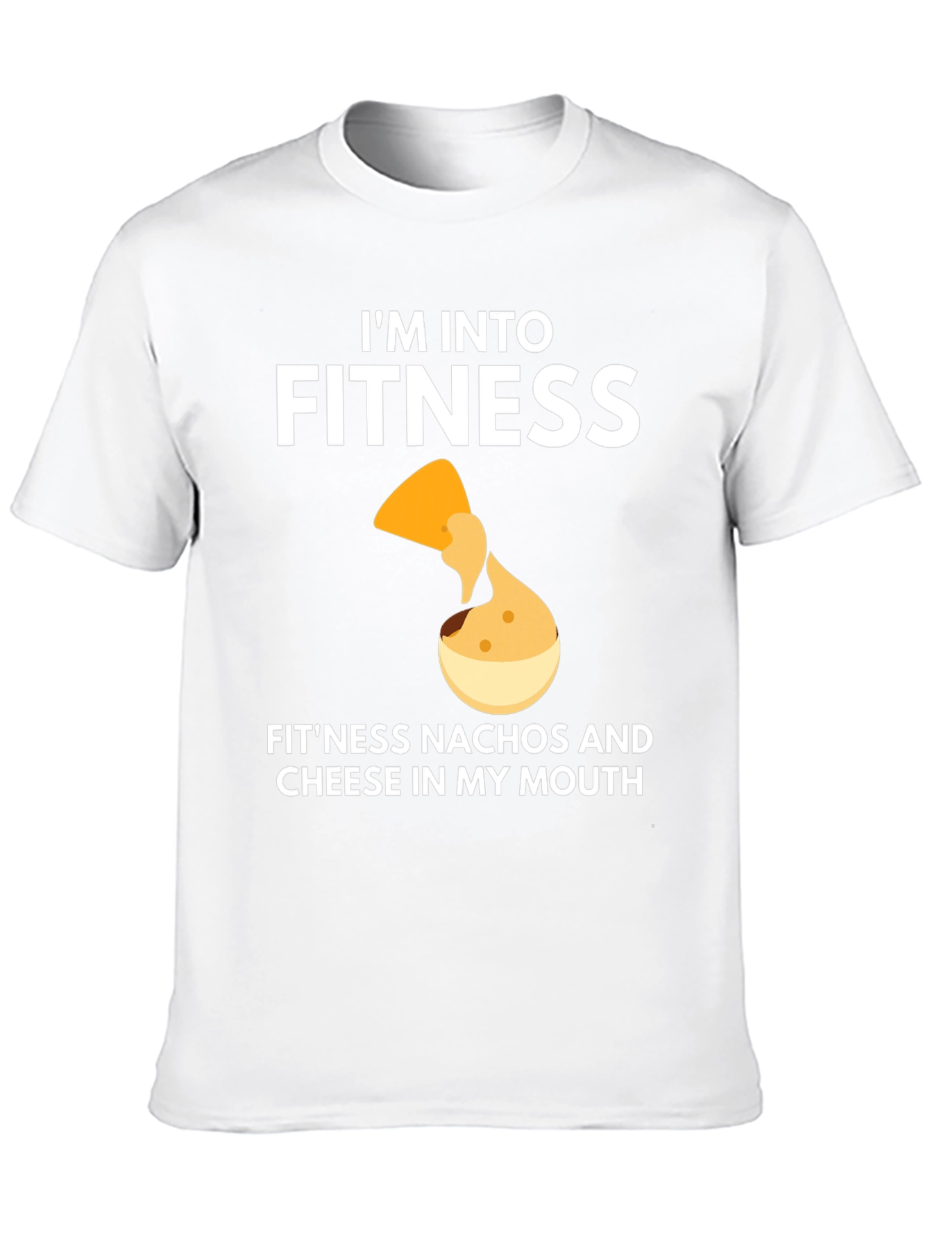 Fitness Nachos T-Shirt - Funny Foodie Tee