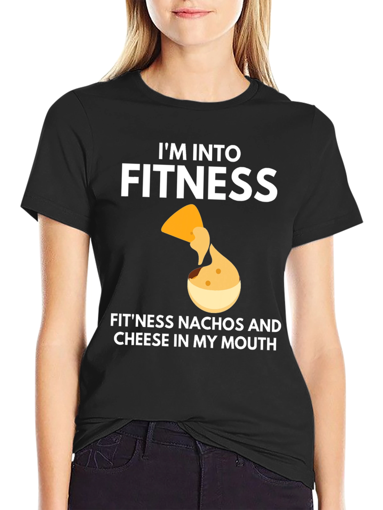 Fitness Nachos T-Shirt - Funny Foodie Tee