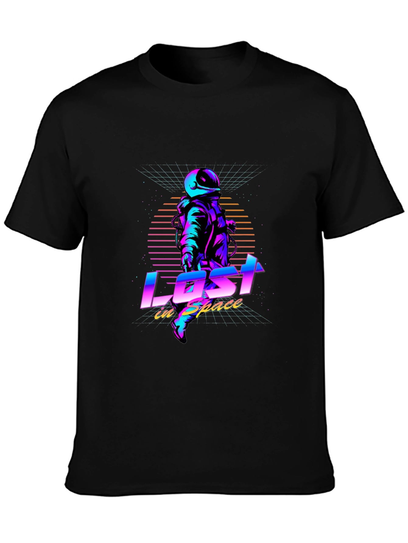 Lost in Space T-Shirt - Retro Astronaut Design