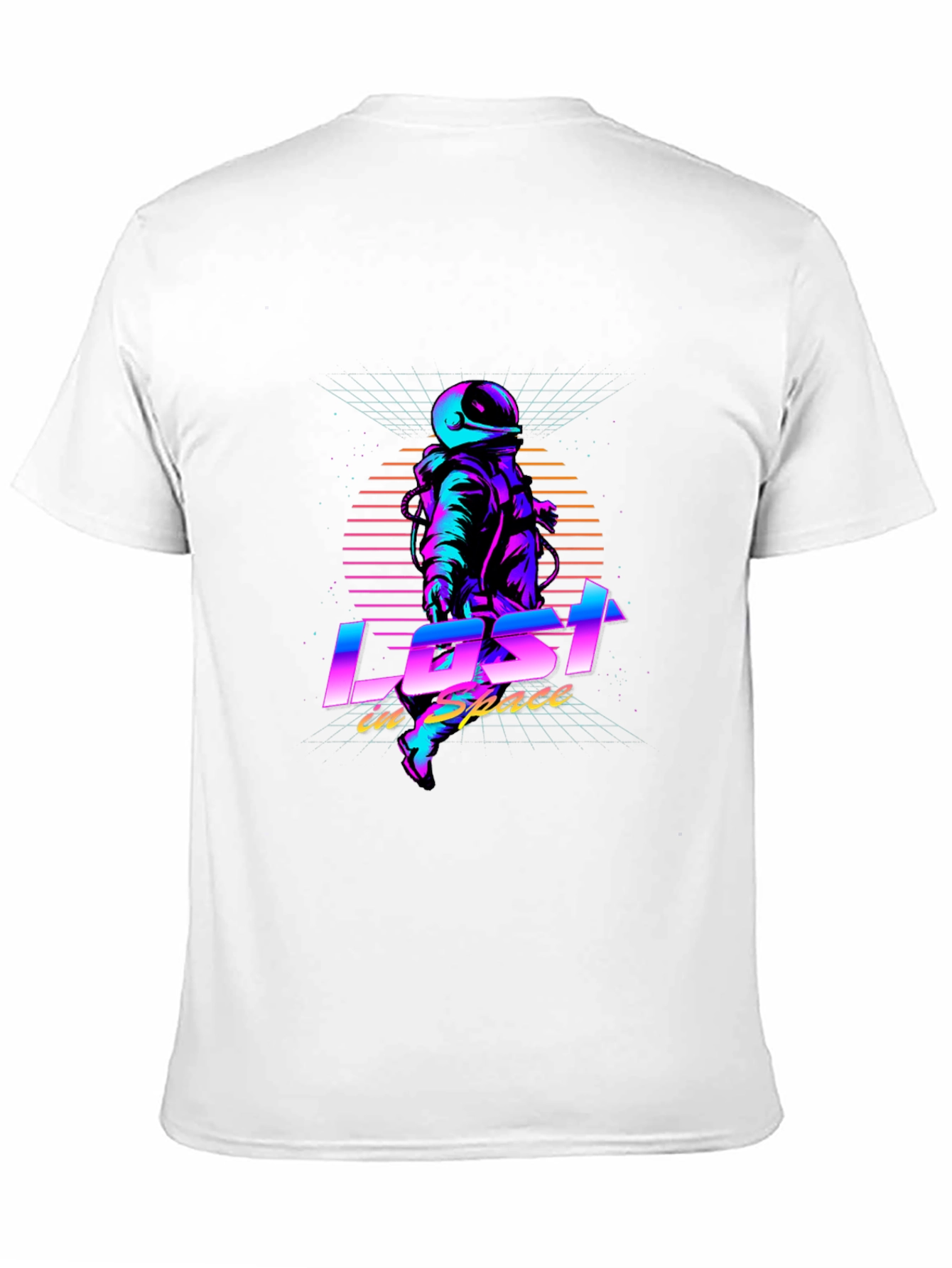 Lost in Space T-Shirt - Retro Astronaut Design
