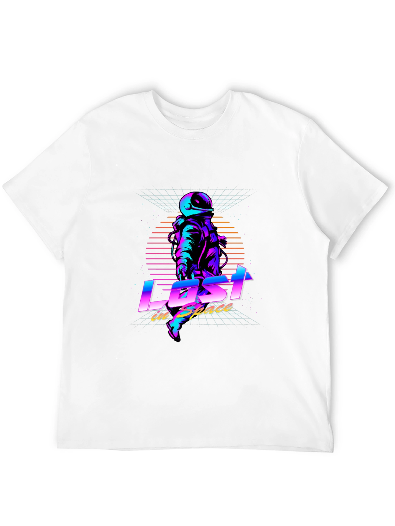Lost in Space T-Shirt - Retro Astronaut Design