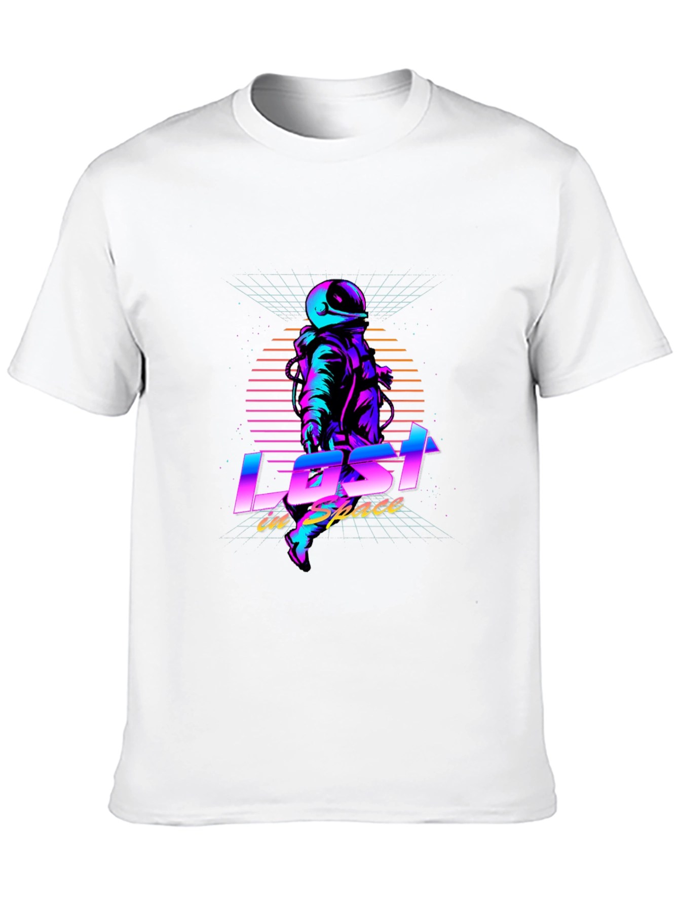 Lost in Space T-Shirt - Retro Astronaut Design
