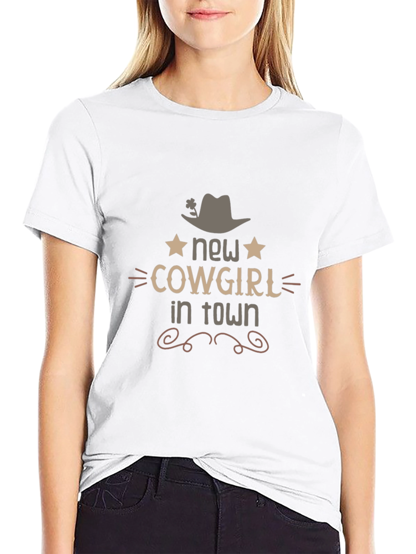Cowgirl in Town T-Shirt