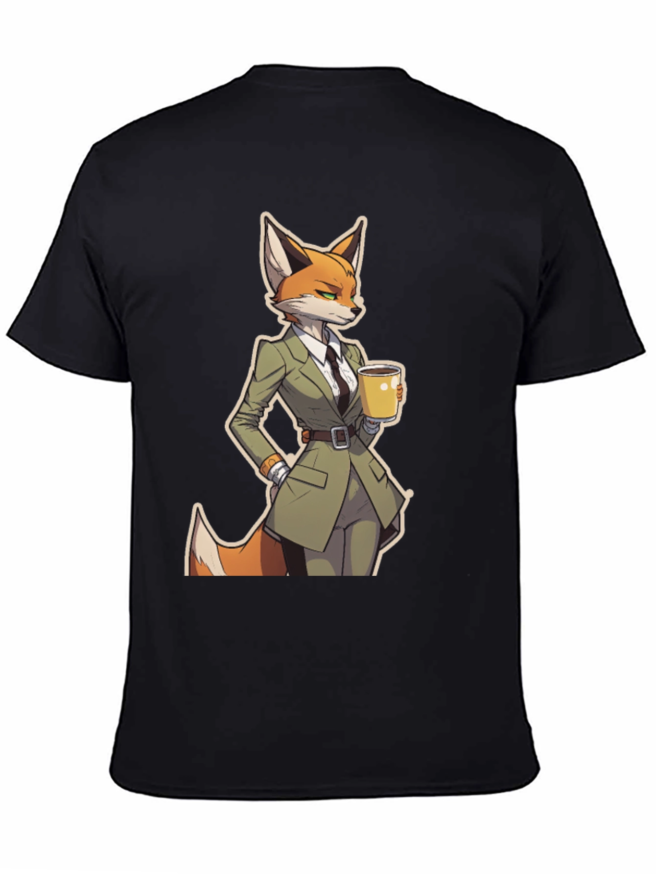 Fox in Suit Graphic Tee