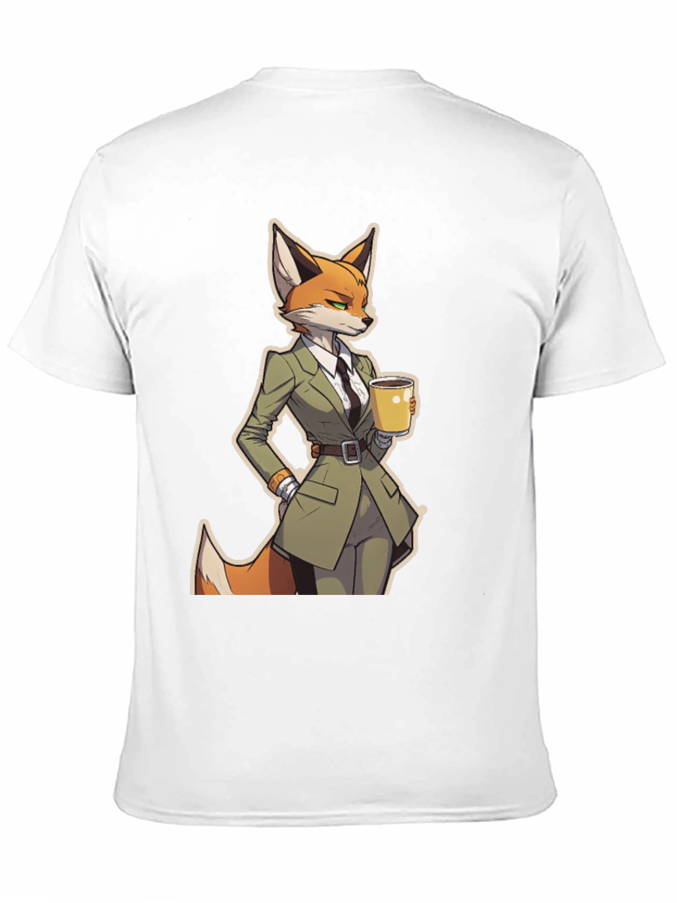 Fox in Suit Graphic Tee