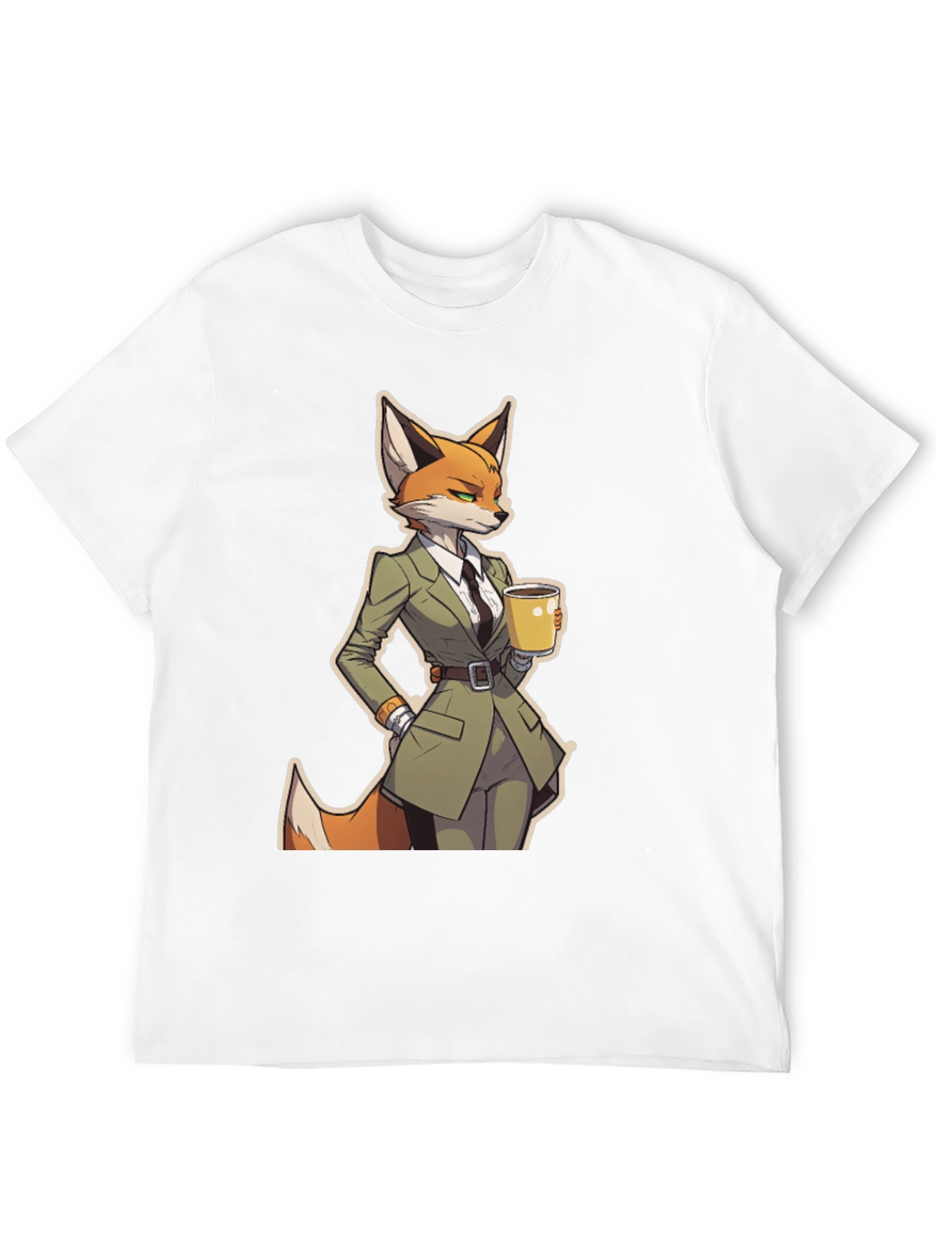 Fox in Suit Graphic Tee