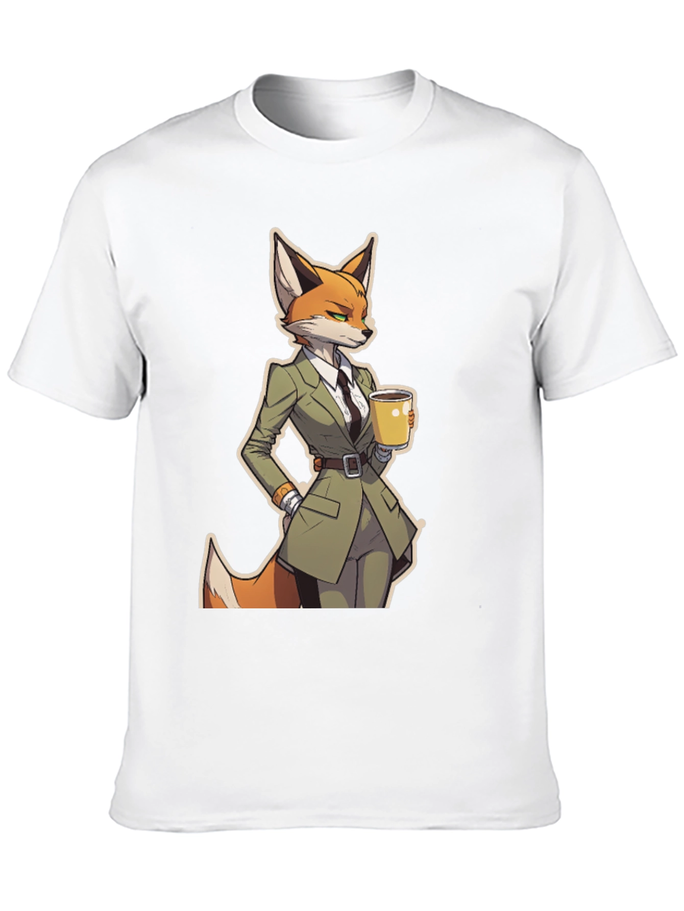 Fox in Suit Graphic Tee