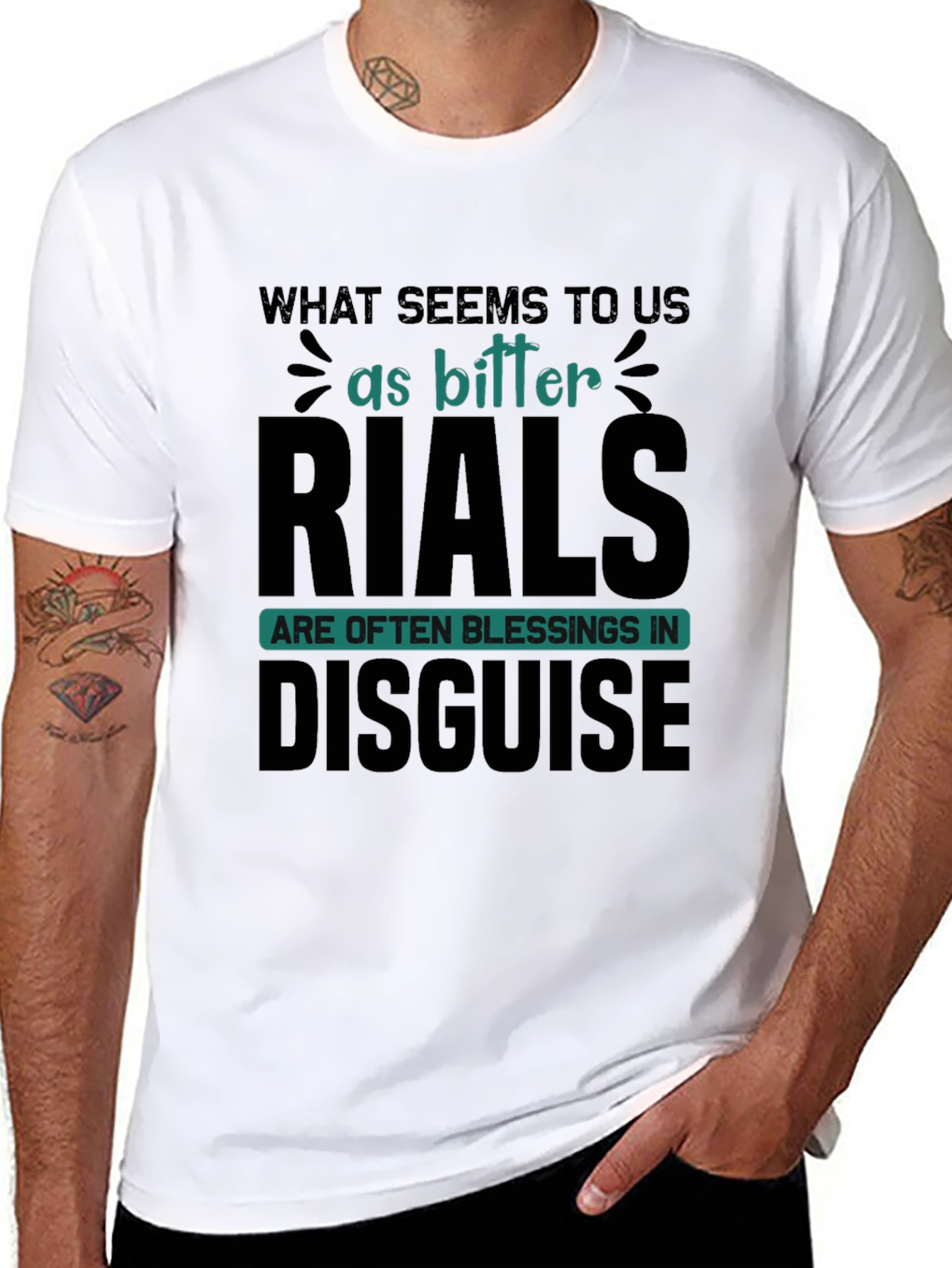 Bitter Trials Blessings in Disguise T-Shirt