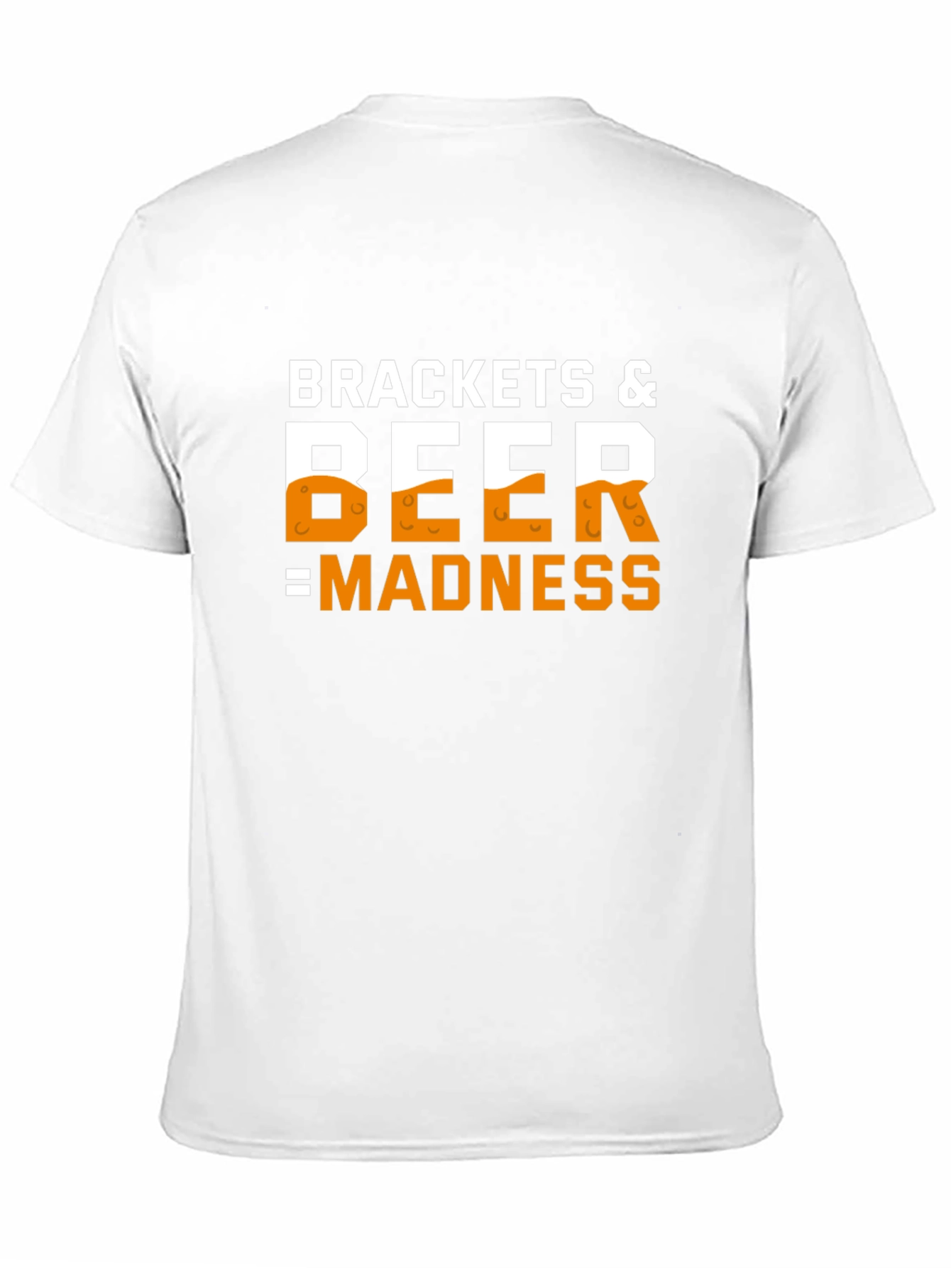 Brackets & Beer Madness Black T-Shirt