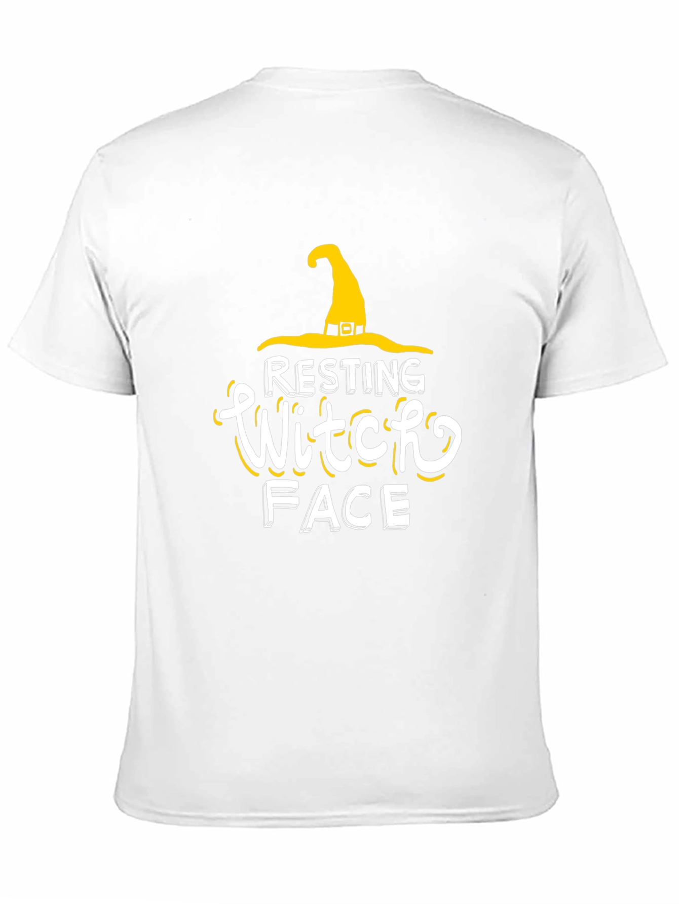 Resting Witch Face Halloween Tee