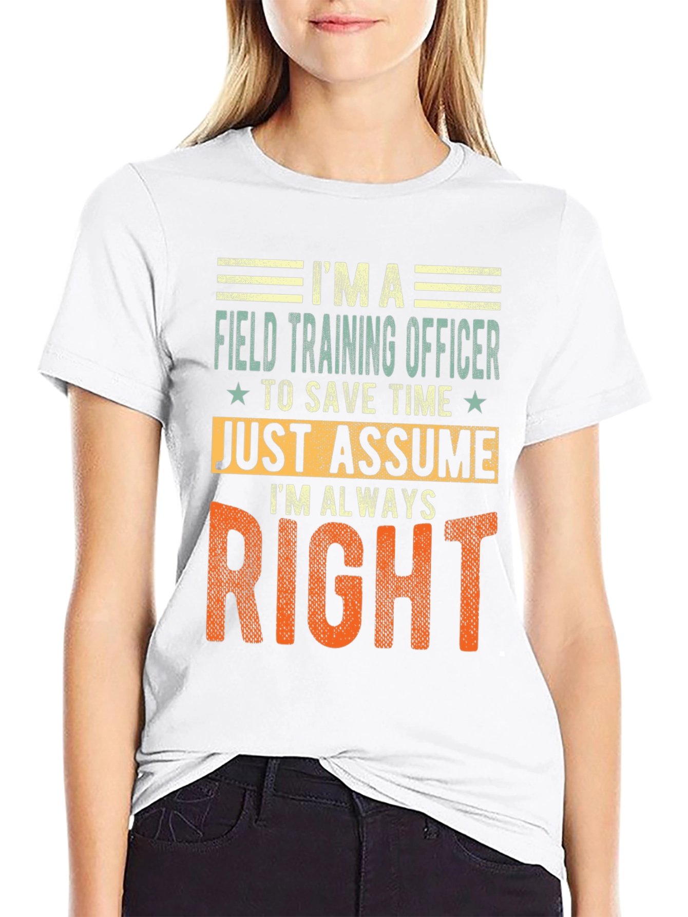 Field Training Officer Novelty Graphic Tee