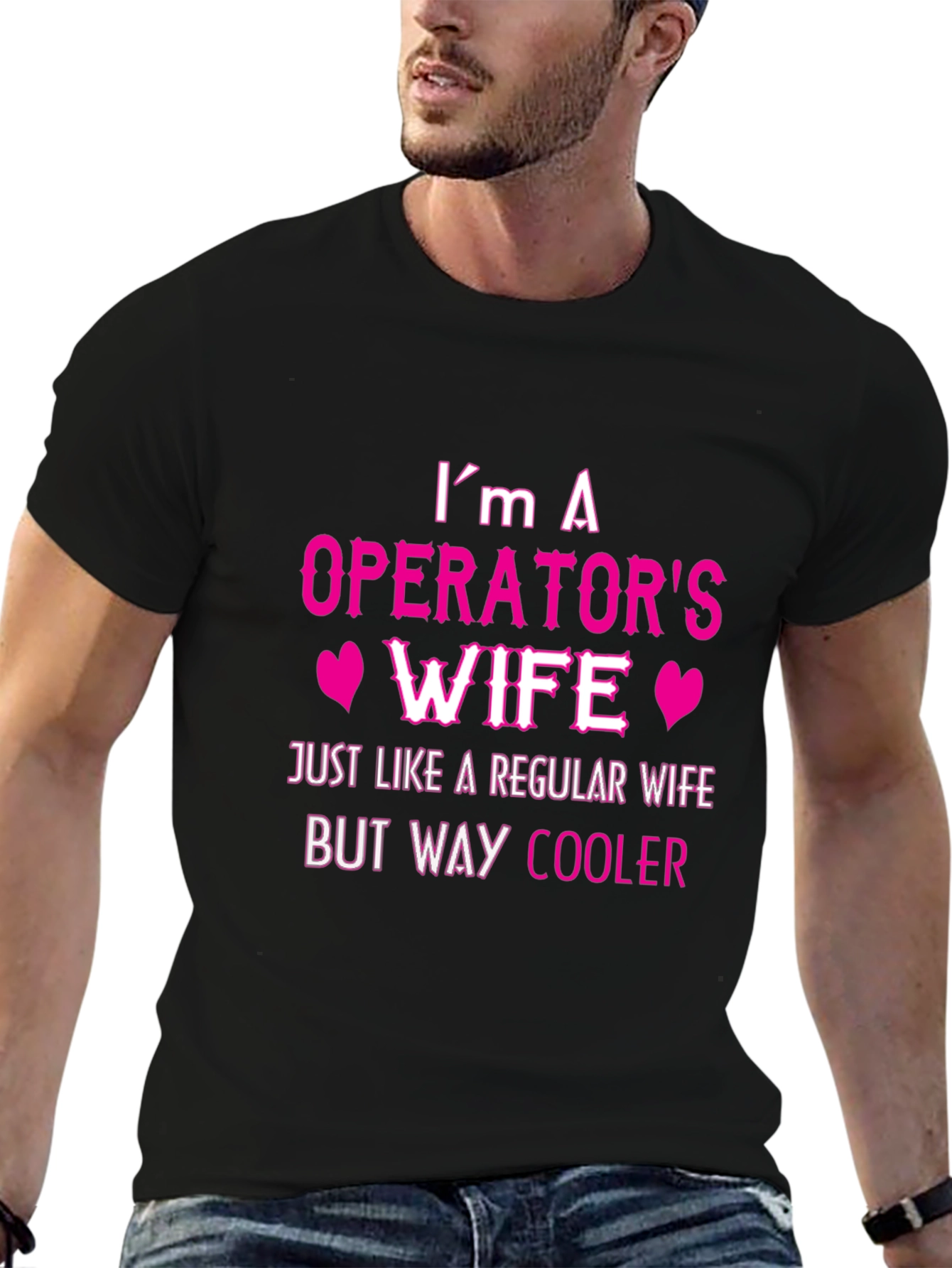 Operators Wife T-Shirt - Cool Wife Tee