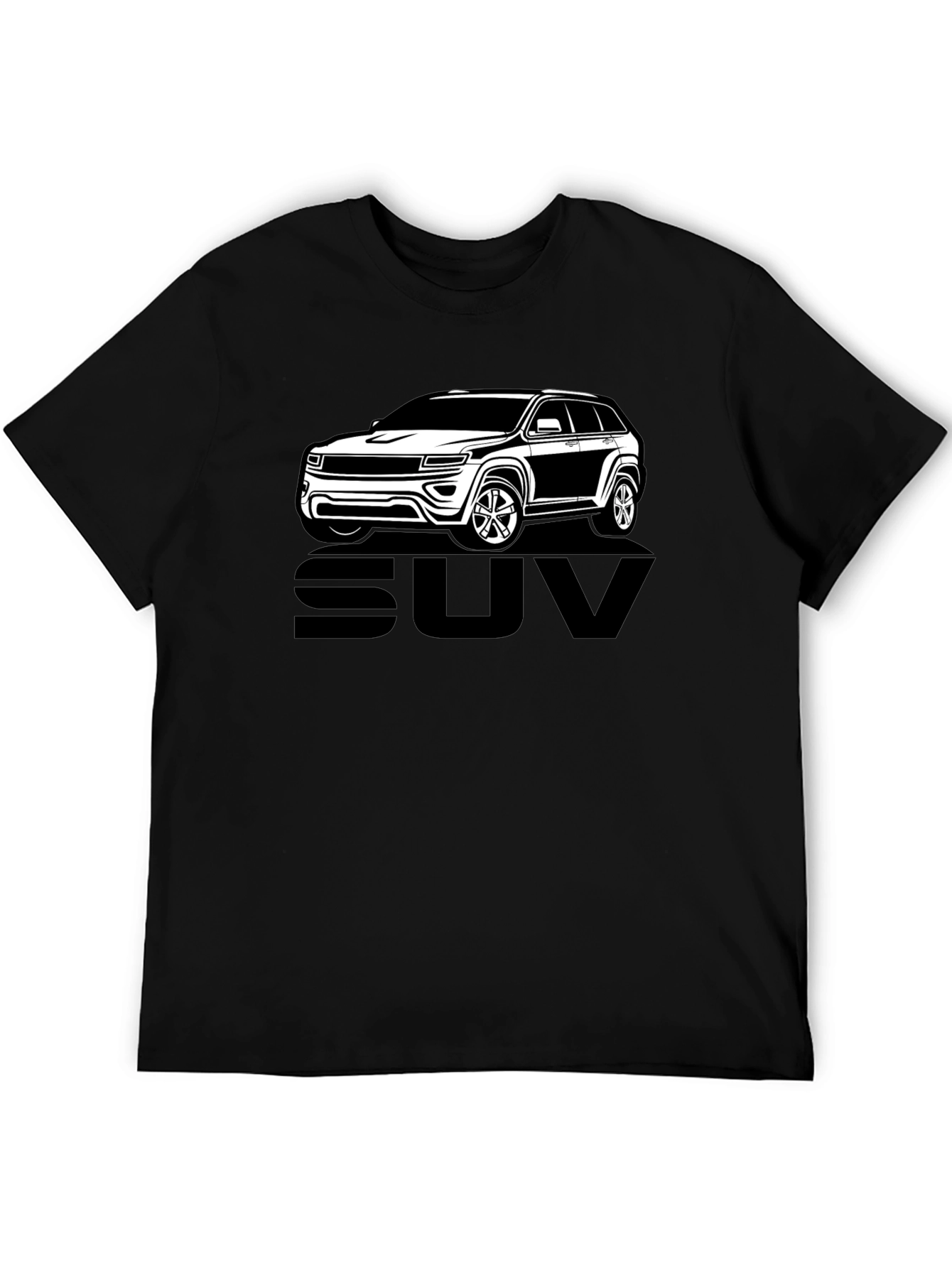 SUV Graphic Tee - Black Unisex T-Shirt